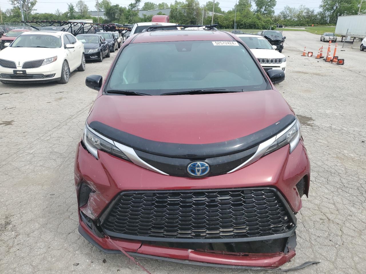 2022 TOYOTA SIENNA XSE VIN:5TDDRKEC1NS112834