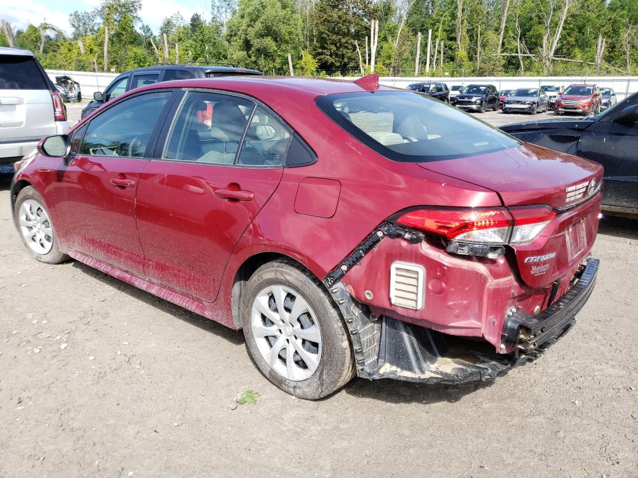 2022 TOYOTA COROLLA LE VIN:JTDEPMAE4NJ222576