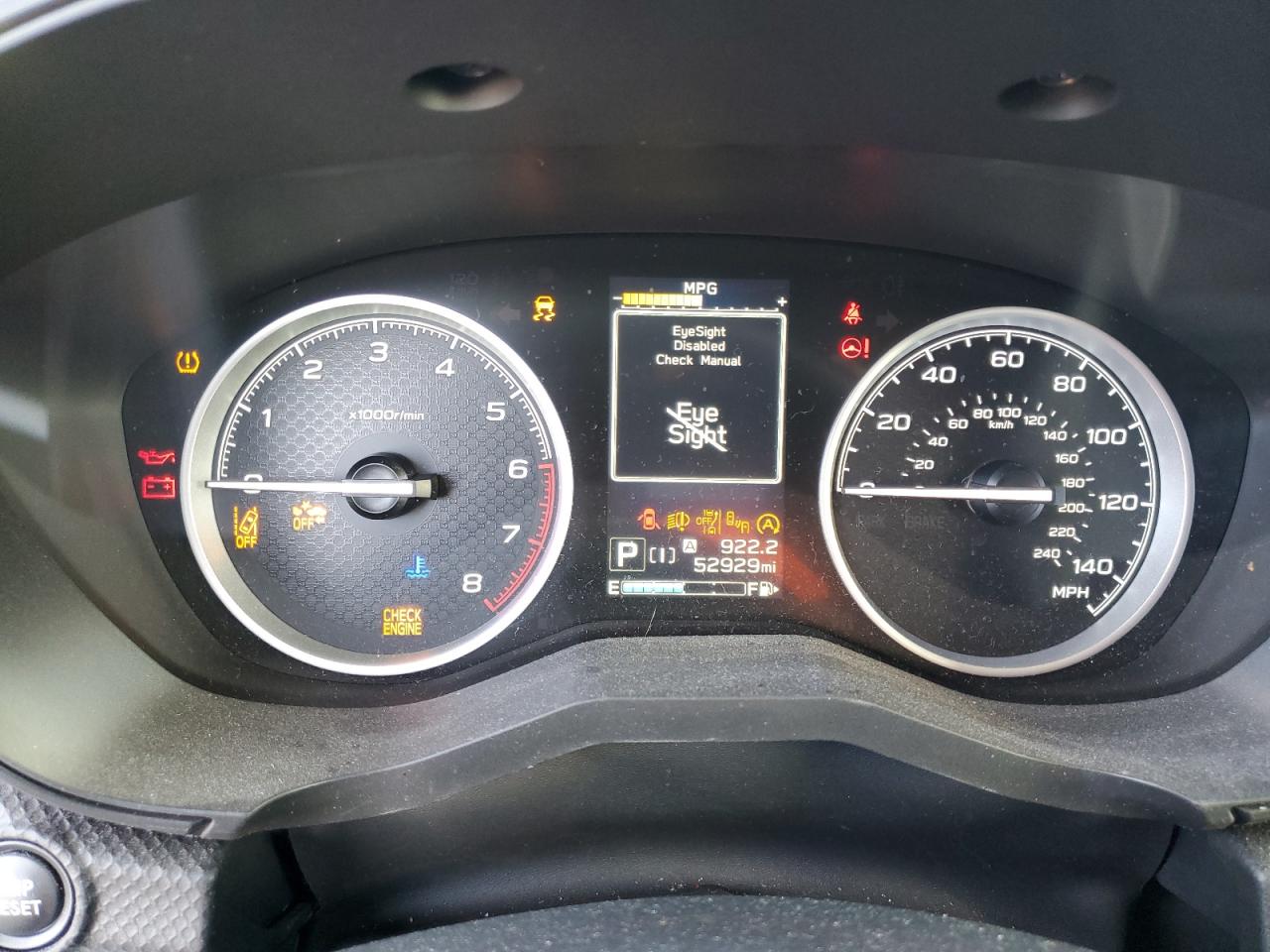 2022 SUBARU FORESTER PREMIUM VIN:JF2SKAEC3NH440459