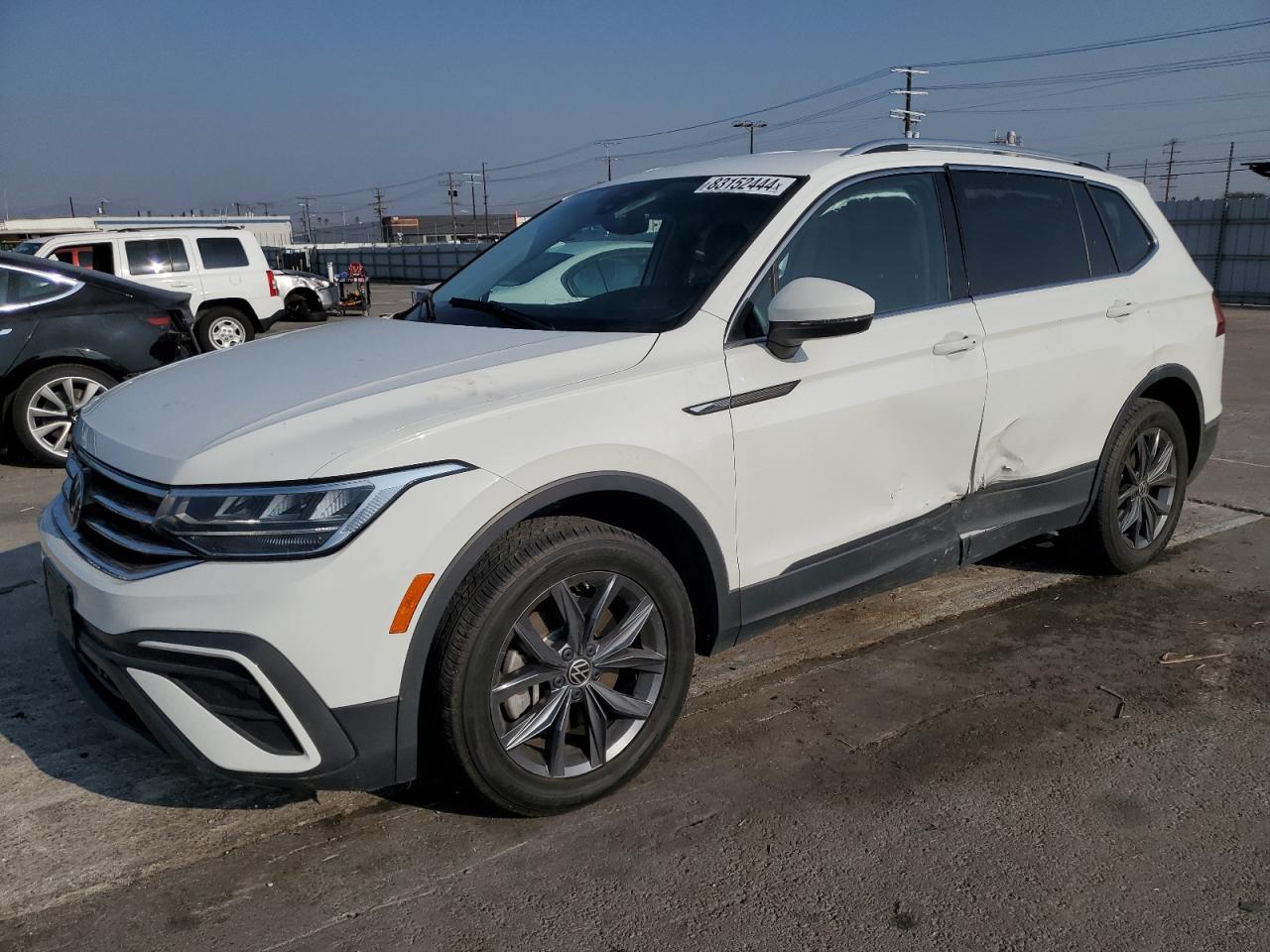2022 VOLKSWAGEN TIGUAN SE VIN:3VV3B7AX1NM094438