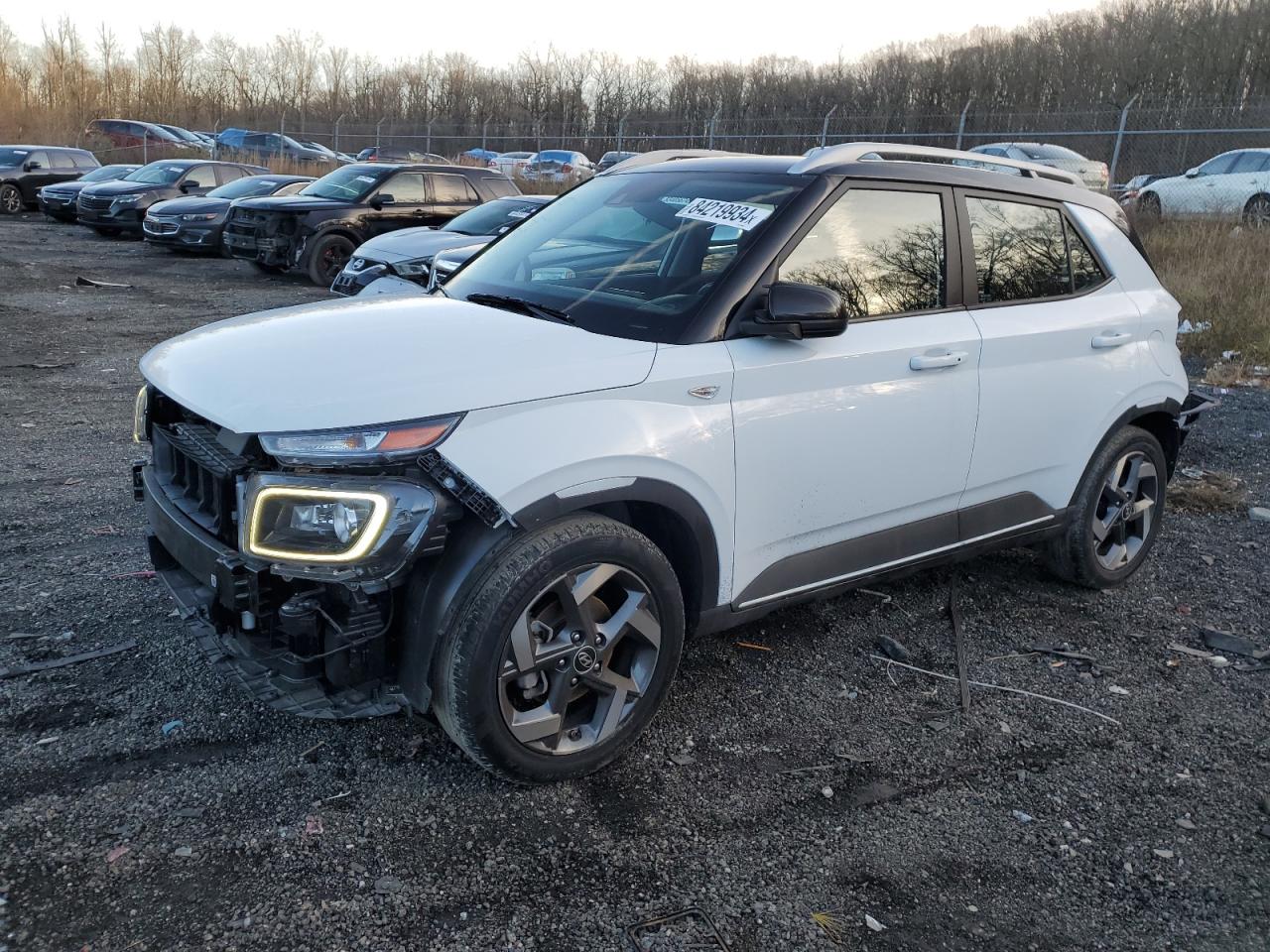 2022 HYUNDAI VENUE SEL VIN:KMHRC8A36NU180604