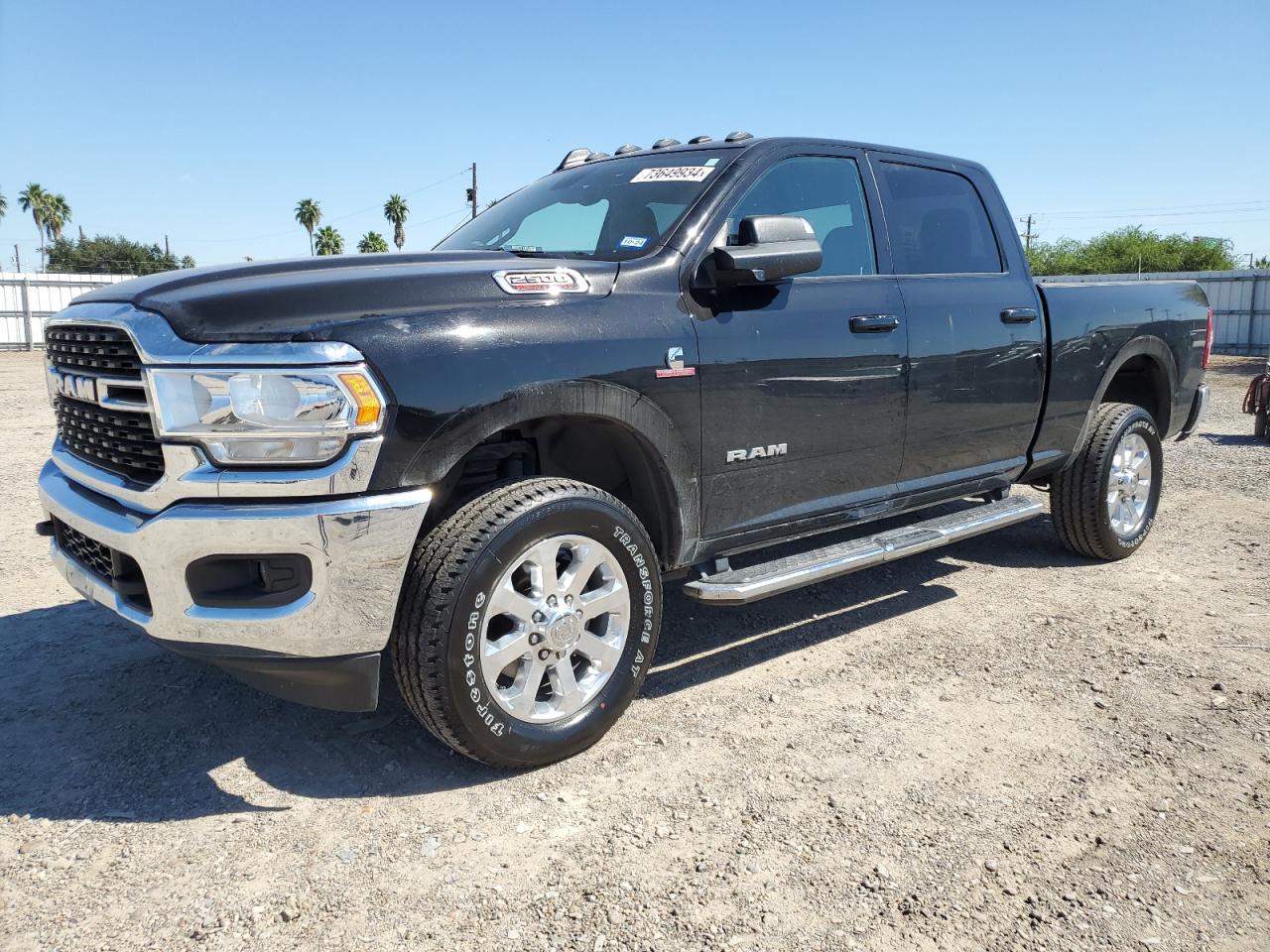 2022 RAM 2500 BIG HORN/LONE STAR VIN:3C6UR5DL5NG149412