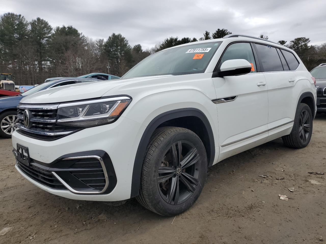 2022 VOLKSWAGEN ATLAS SEL R-LINE VIN:1V2AR2CA2NC514513