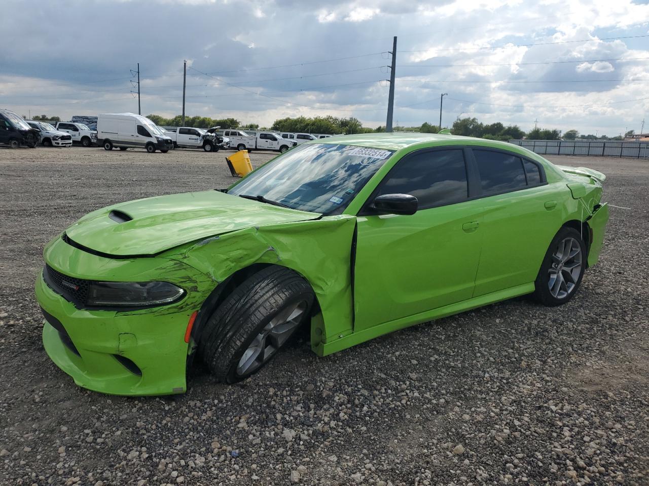 2023 DODGE CHARGER GT VIN:2C3CDXHG4PH598843