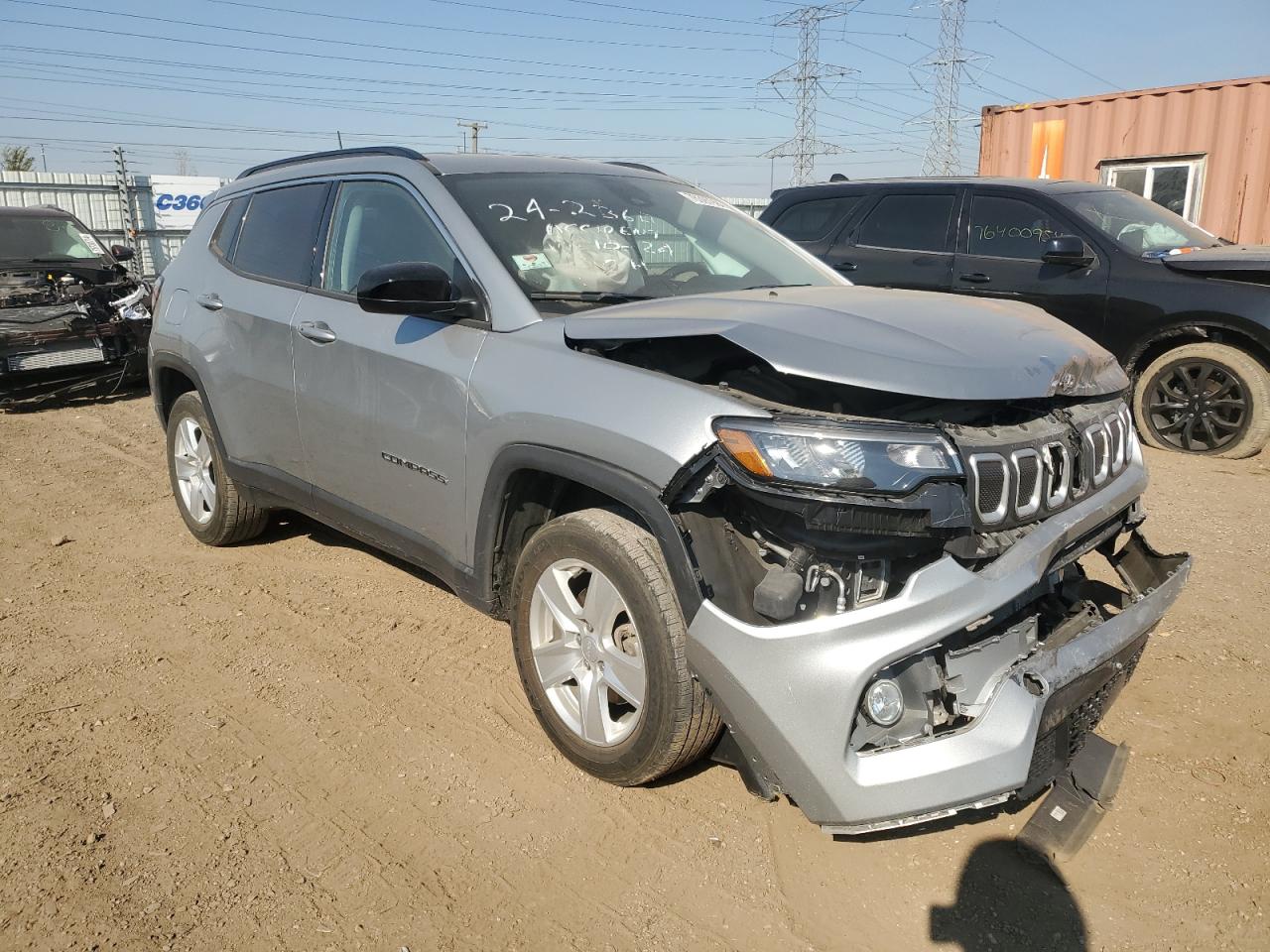 2022 JEEP COMPASS LATITUDE VIN:3C4NJDBB5NT154416