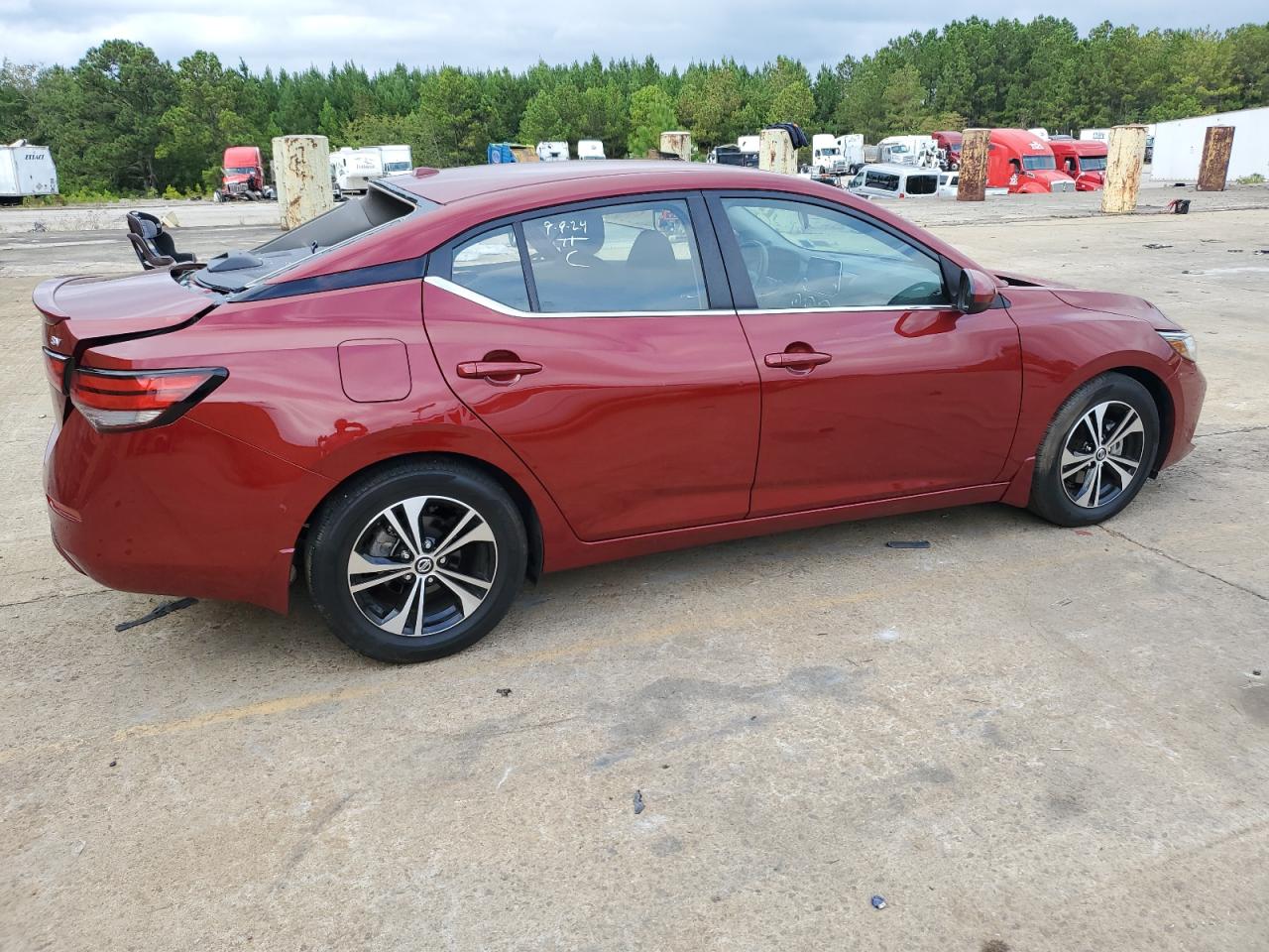 2022 NISSAN SENTRA SV VIN:3N1AB8CV0NY261522