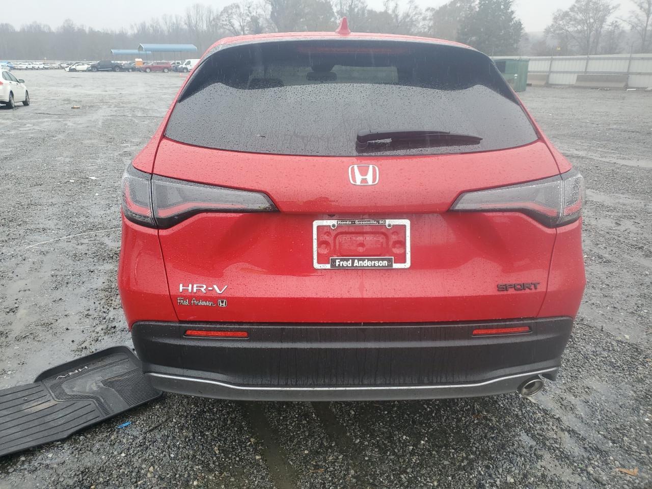 2024 HONDA HR-V SPORT VIN:3CZRZ1H56RM745648
