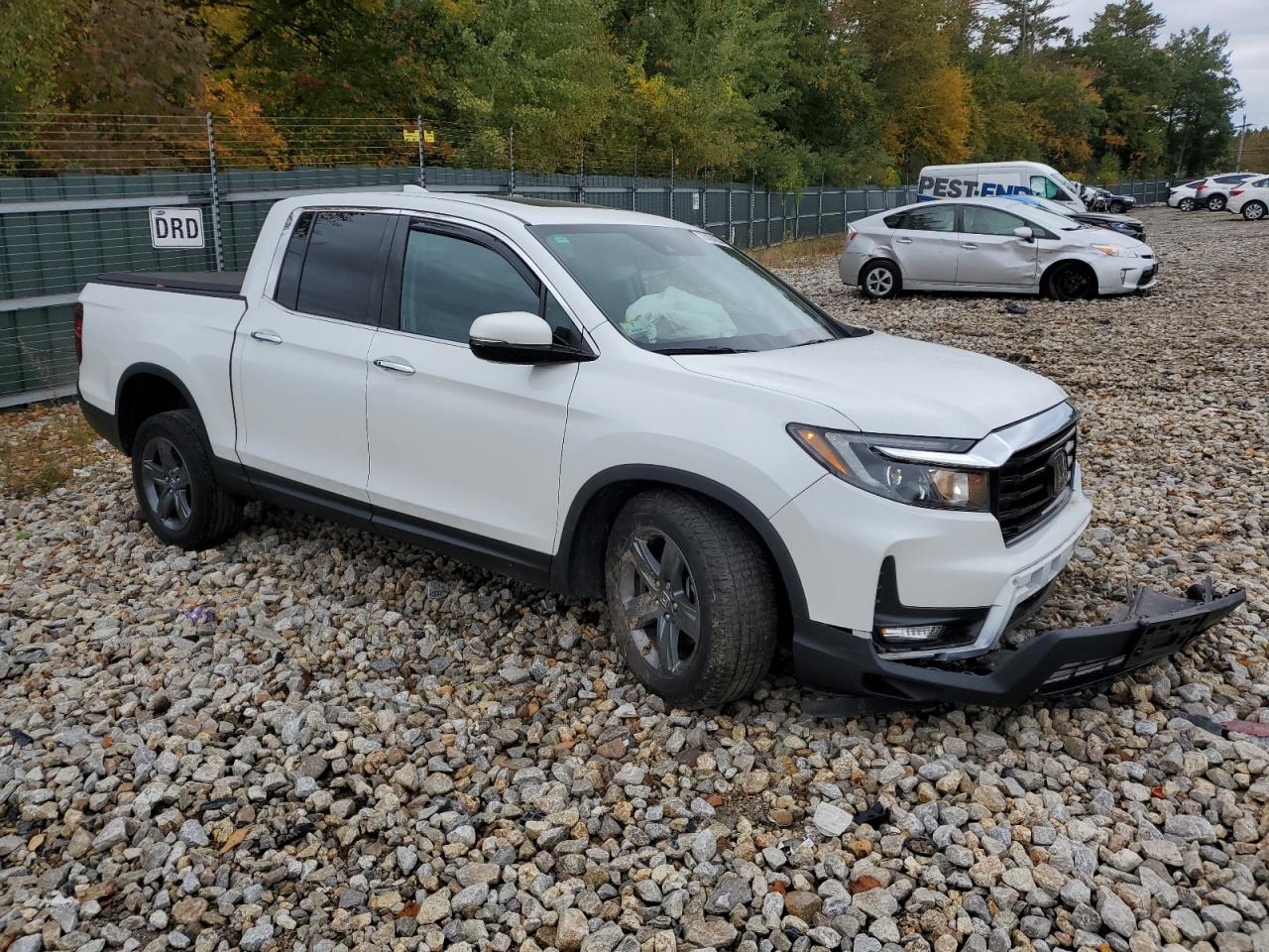 2022 HONDA RIDGELINE RTL VIN:5FPYK3F70NB028299