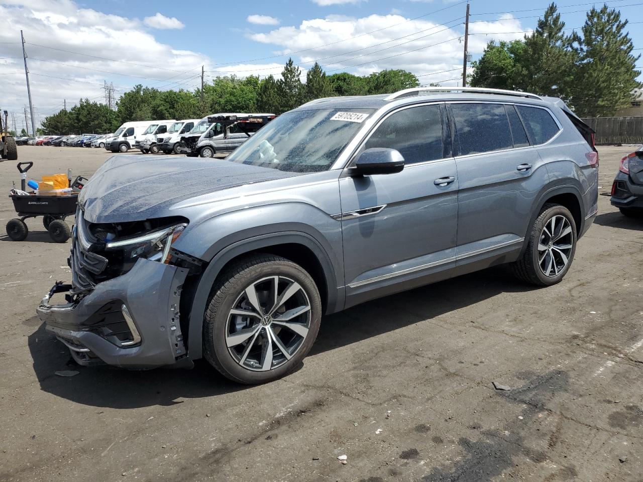 2024 VOLKSWAGEN ATLAS SEL PREMIUM R-LINE VIN:1V2FR2CA7RC555067