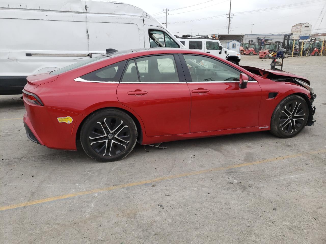 2022 TOYOTA MIRAI LE VIN:JTDAAAAA9NA004631