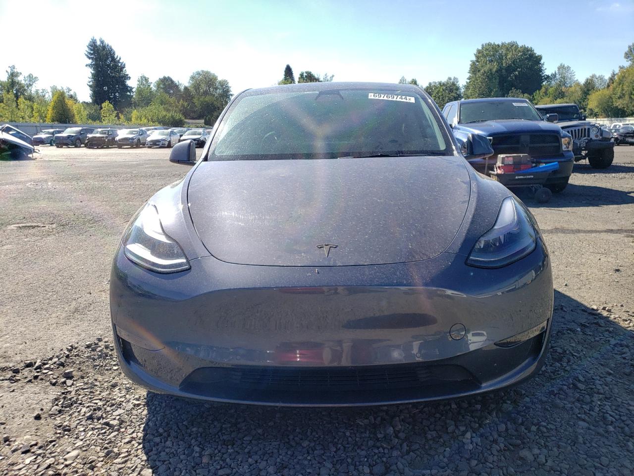 2022 TESLA MODEL Y  VIN:7SAYGDEF4NF346065