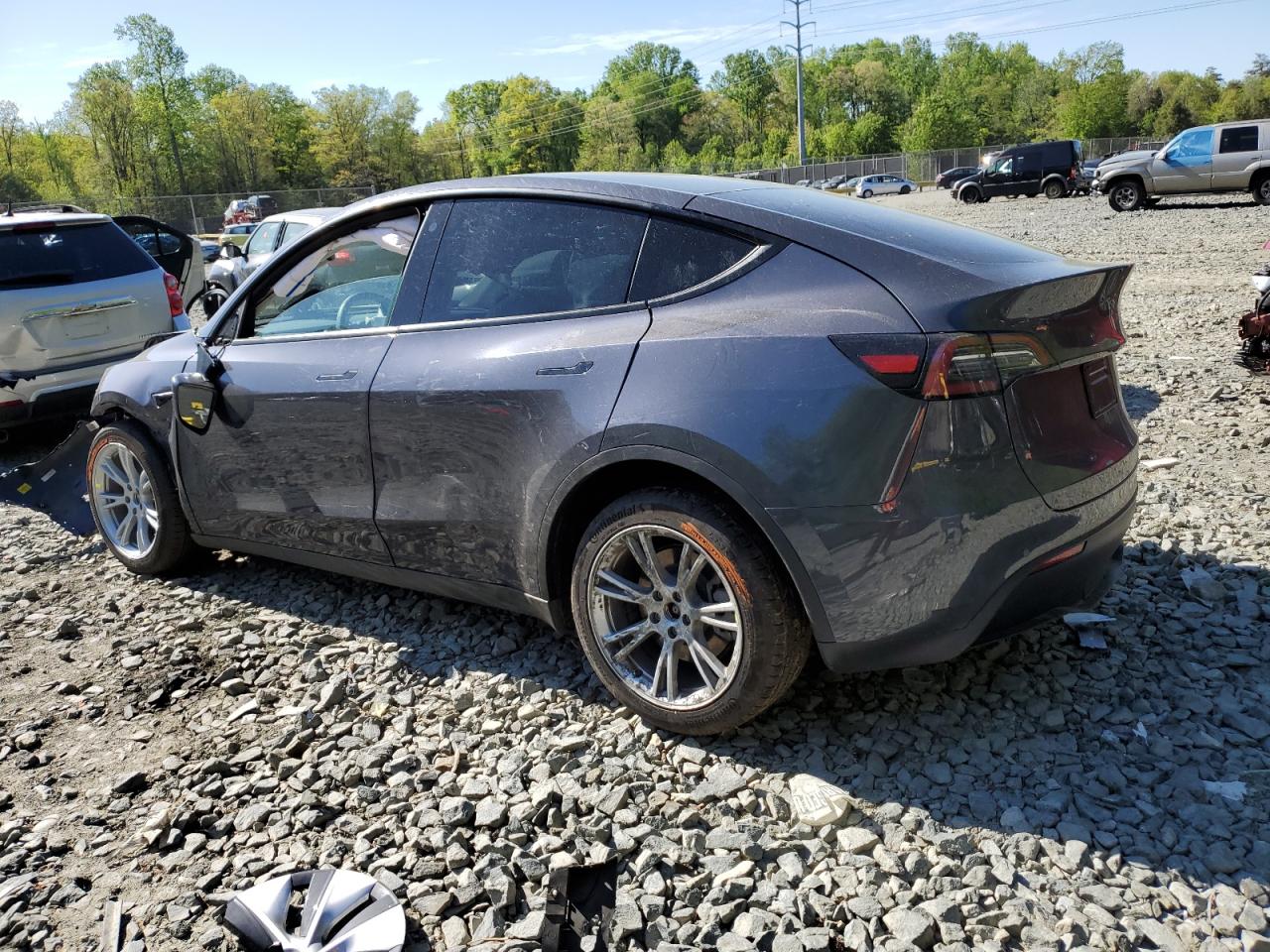 2022 TESLA MODEL Y  VIN:7SAYGDEE3NF368632