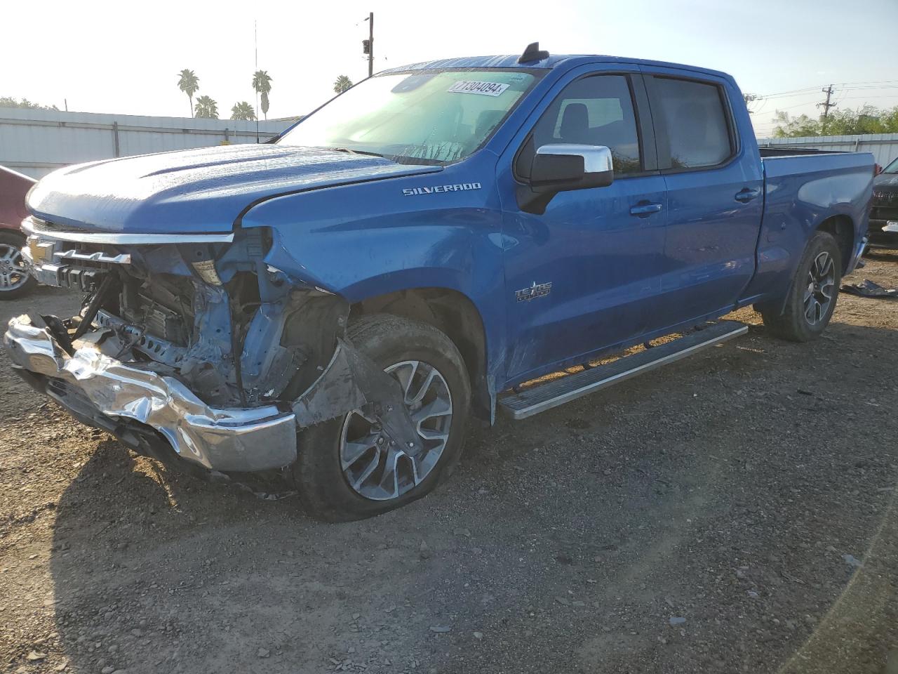 2022 CHEVROLET SILVERADO C1500 LT VIN:3GCPACEK3NG668773