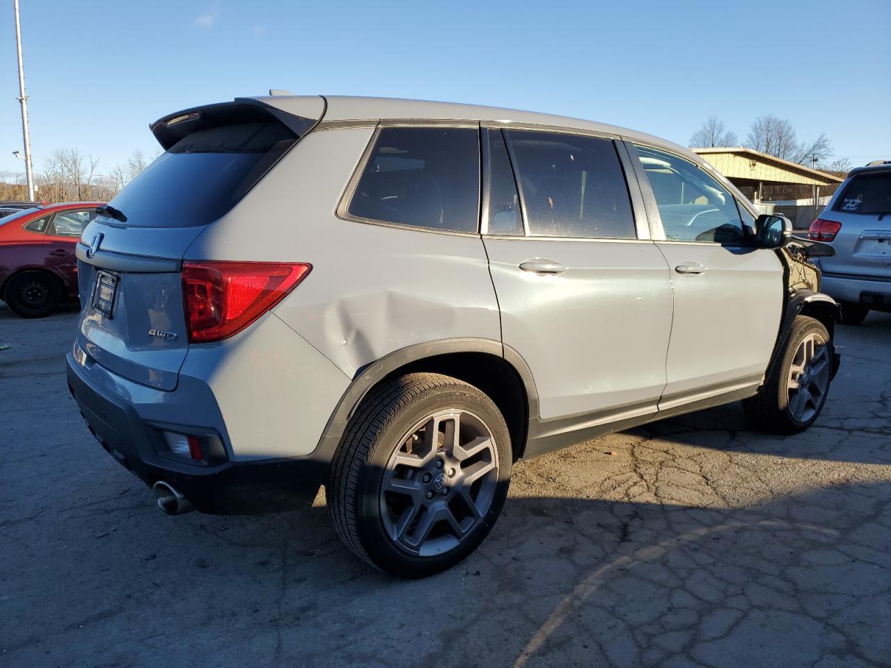 2022 HONDA PASSPORT EXL VIN:5FNYF8H50NB009936