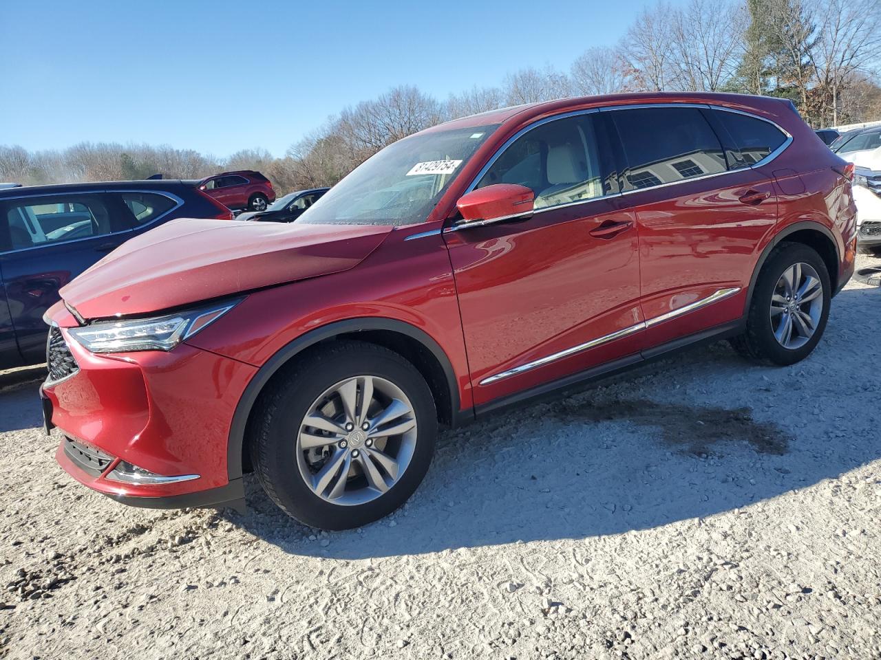 2022 ACURA MDX  VIN:5J8YE1H38NL008041
