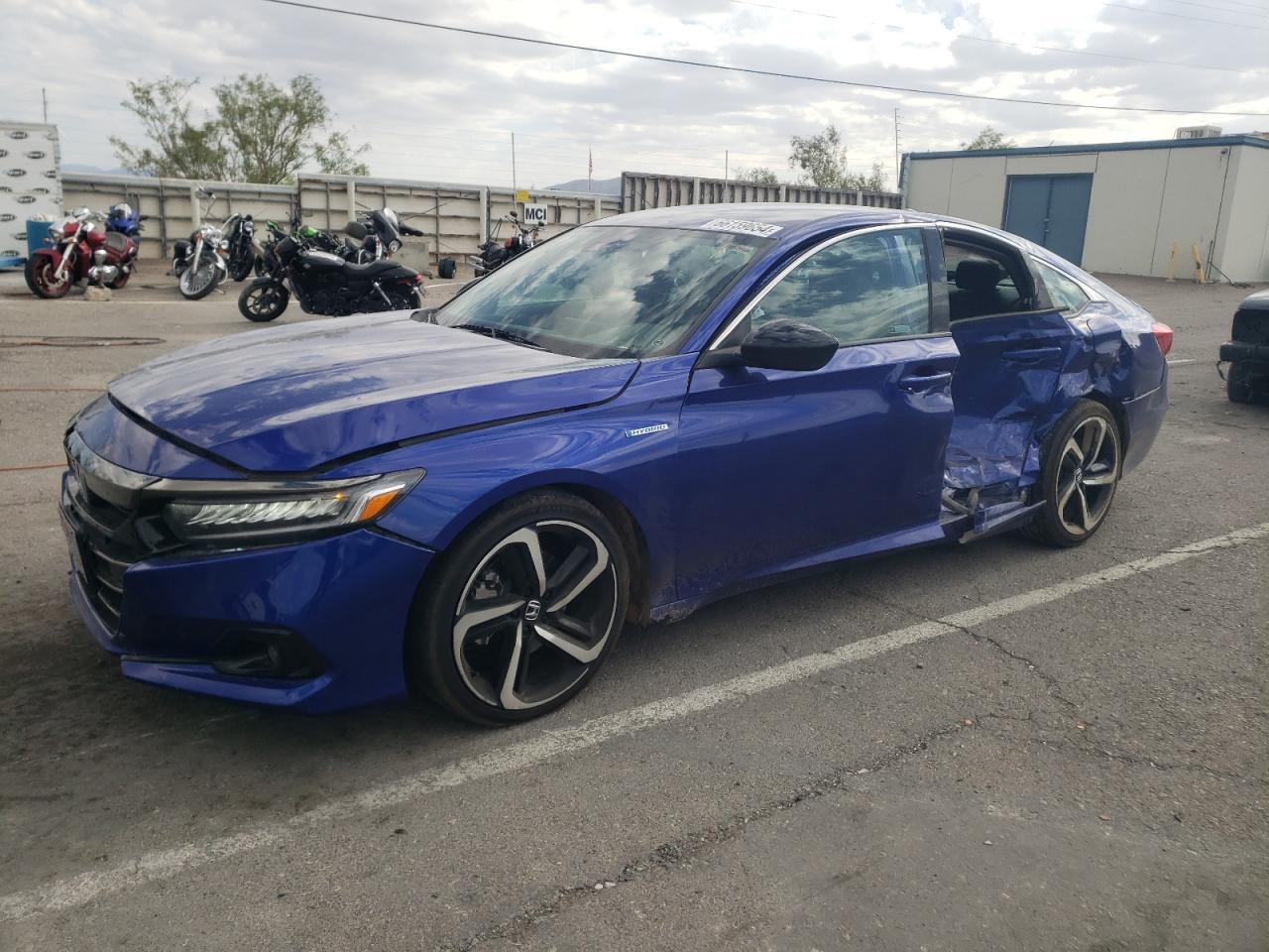 2022 HONDA ACCORD HYBRID SPORT VIN:1HGCV3F20NA004416