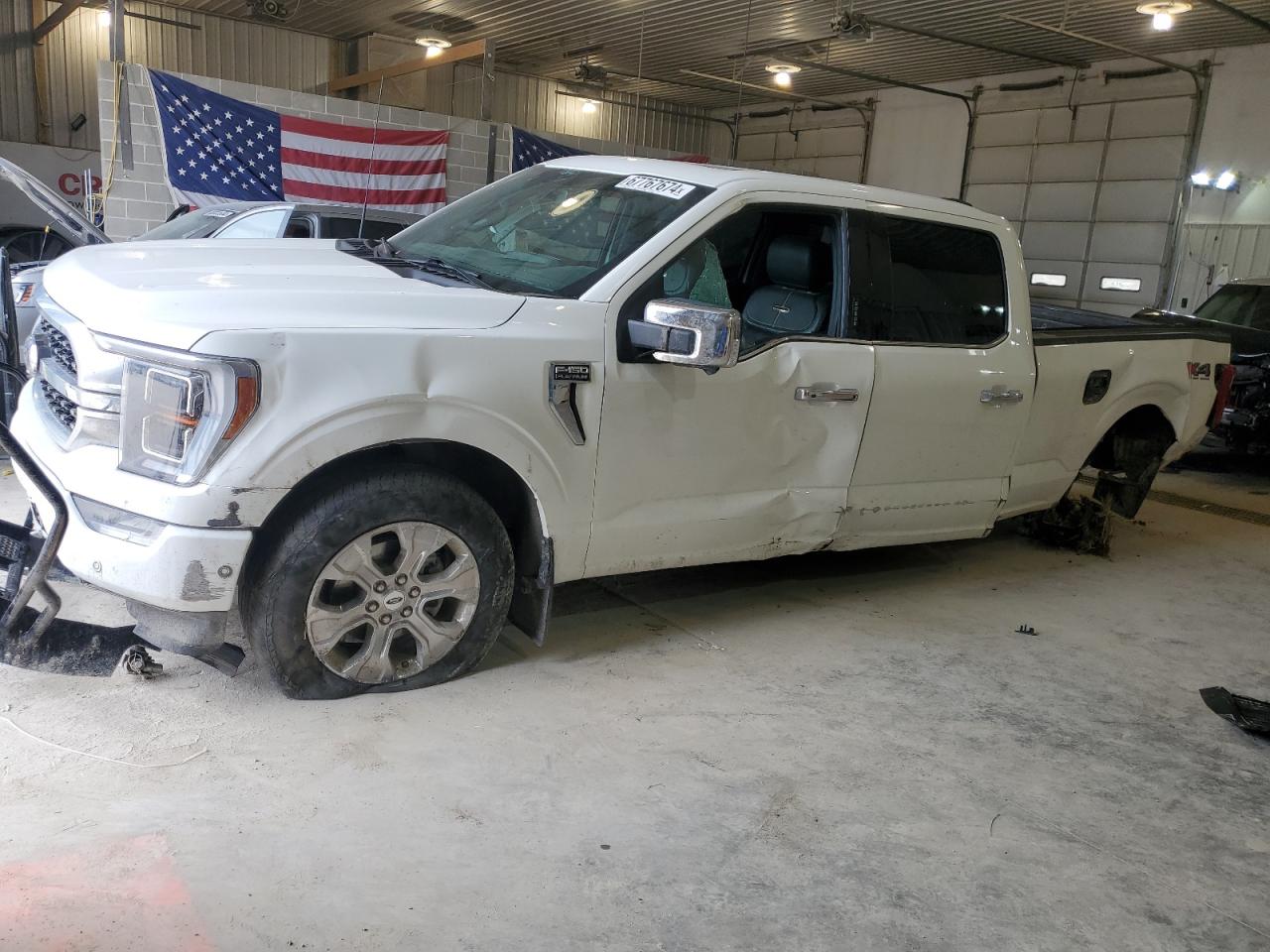 2022 FORD F150 SUPERCREW VIN:1FTFW1E87NFA70595
