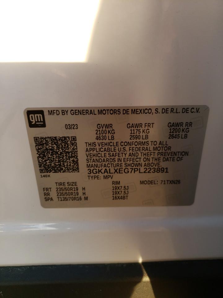 2023 GMC TERRAIN DENALI VIN:3GKALXEG7PL223891