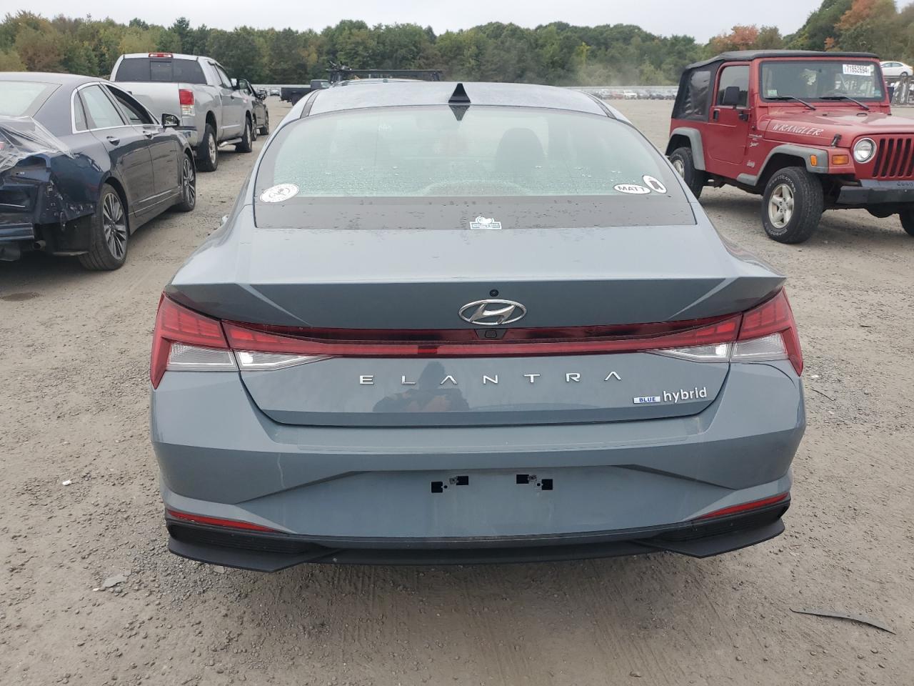 2022 HYUNDAI ELANTRA BLUE VIN:KMHLM4AJ0NU013326