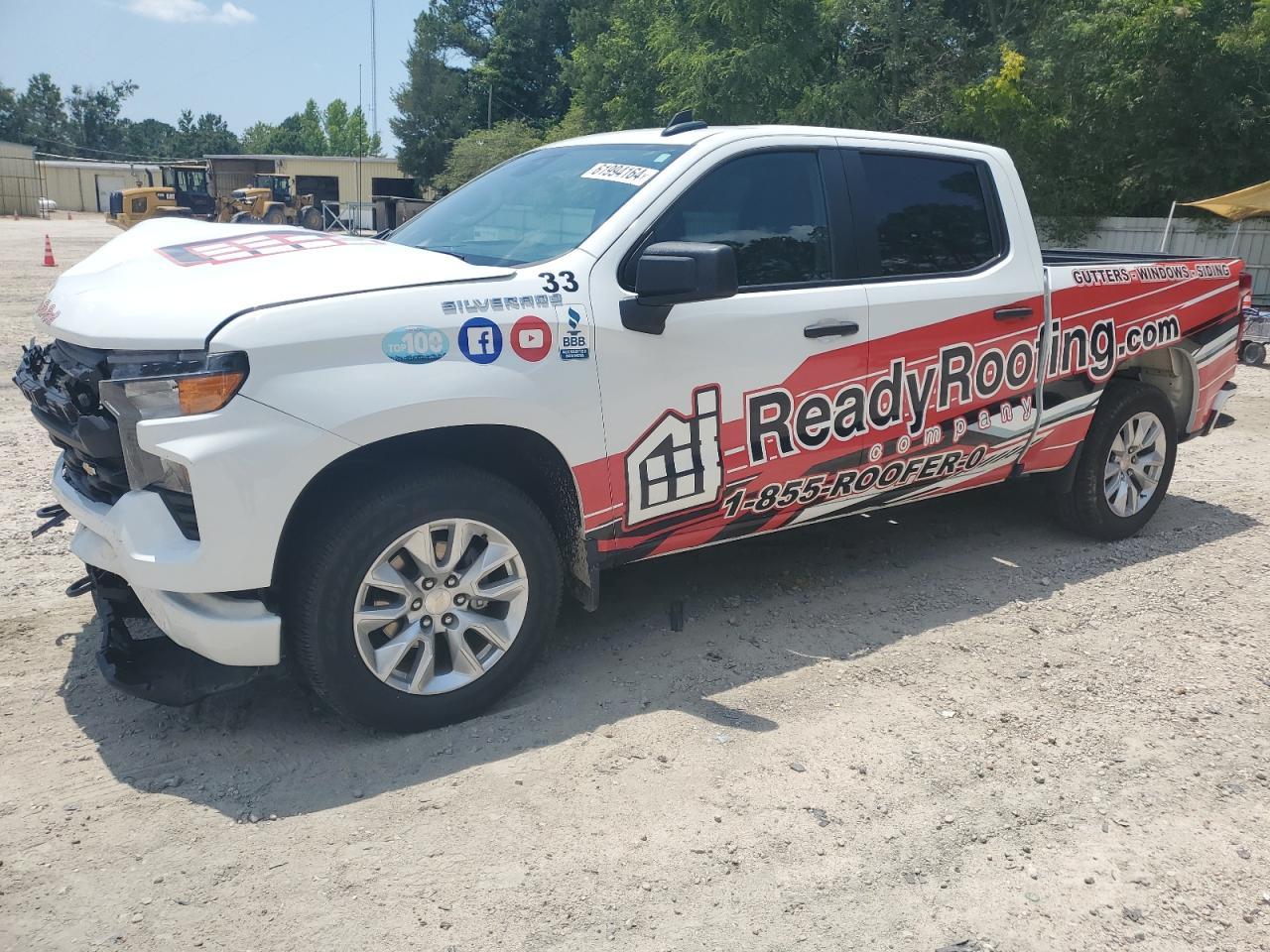 2022 CHEVROLET SILVERADO C1500 CUSTOM VIN:1GCPABEK7NZ518711