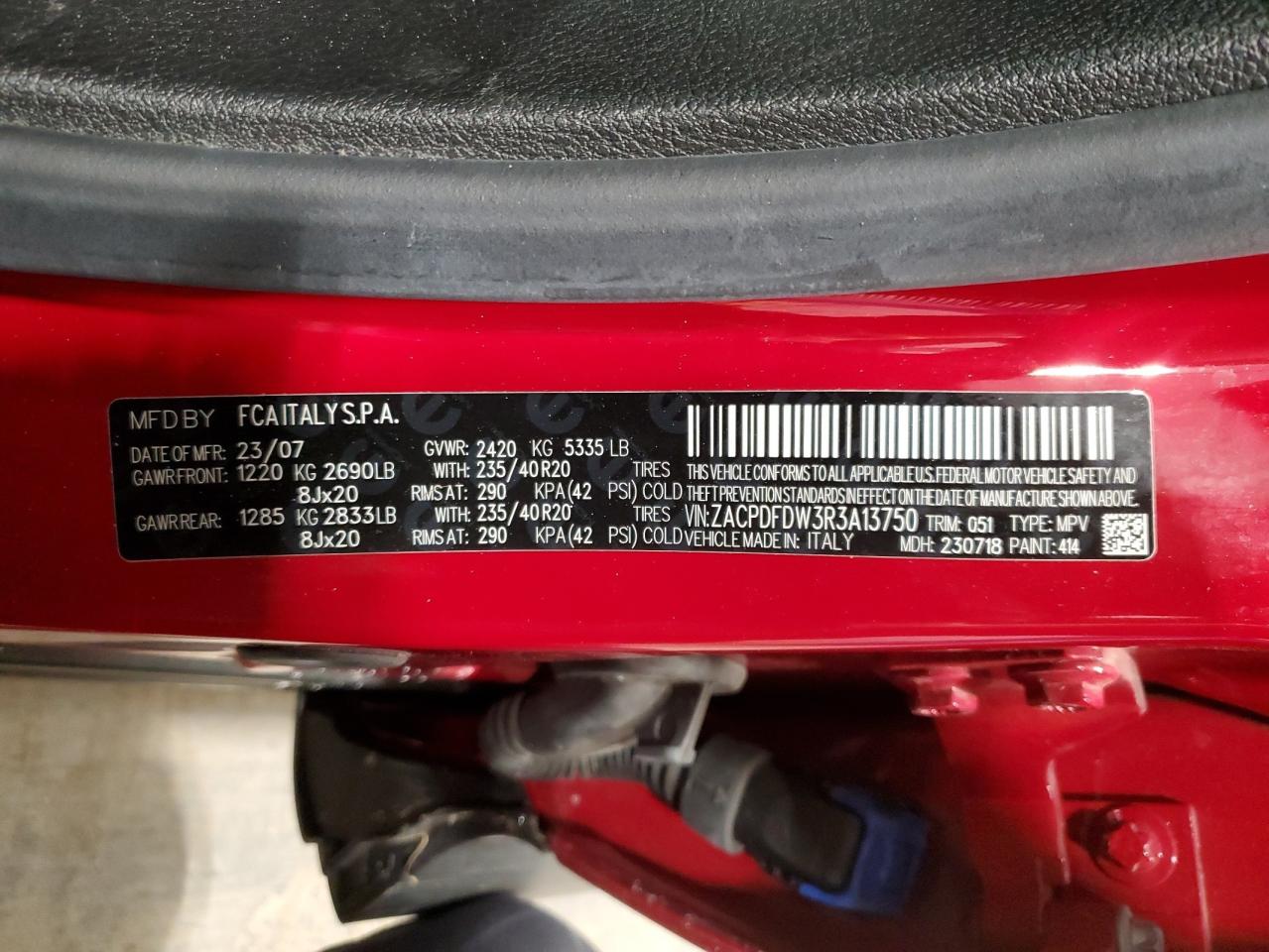 2024 DODGE HORNET R/T PLUS VIN:1G1YY34U455117125