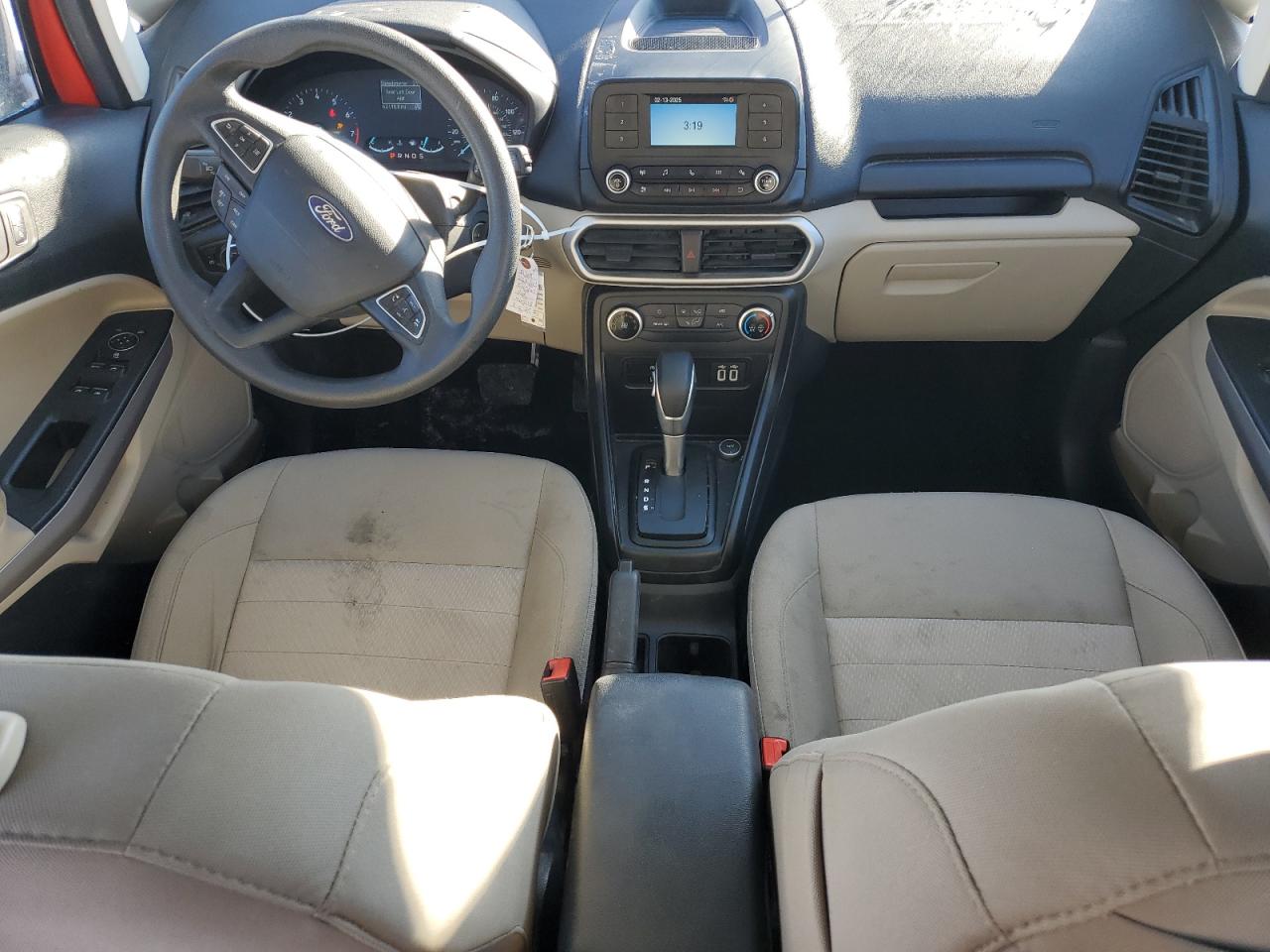 2022 FORD ECOSPORT S VIN:MAJ6S3FL7NC465118