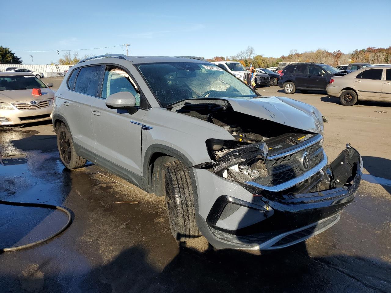 2022 VOLKSWAGEN TAOS SE IQ DRIVE VIN:3VVPX7B21NM023794