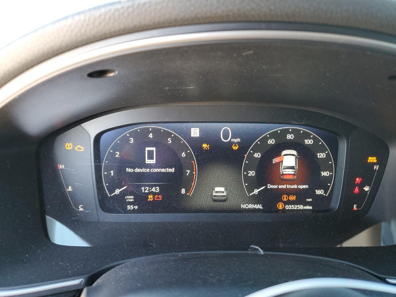 2024 HONDA CIVIC TOURING VIN:2HGFE1F97RH307778