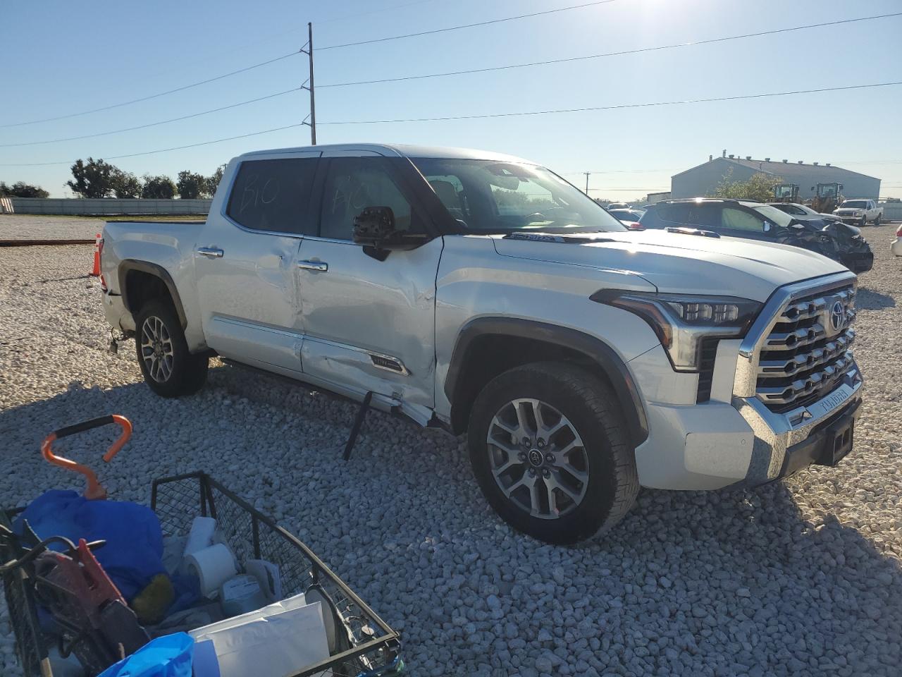 2023 TOYOTA TUNDRA CREWMAX PLATINUM VIN:5TFMC5DB6PX014651