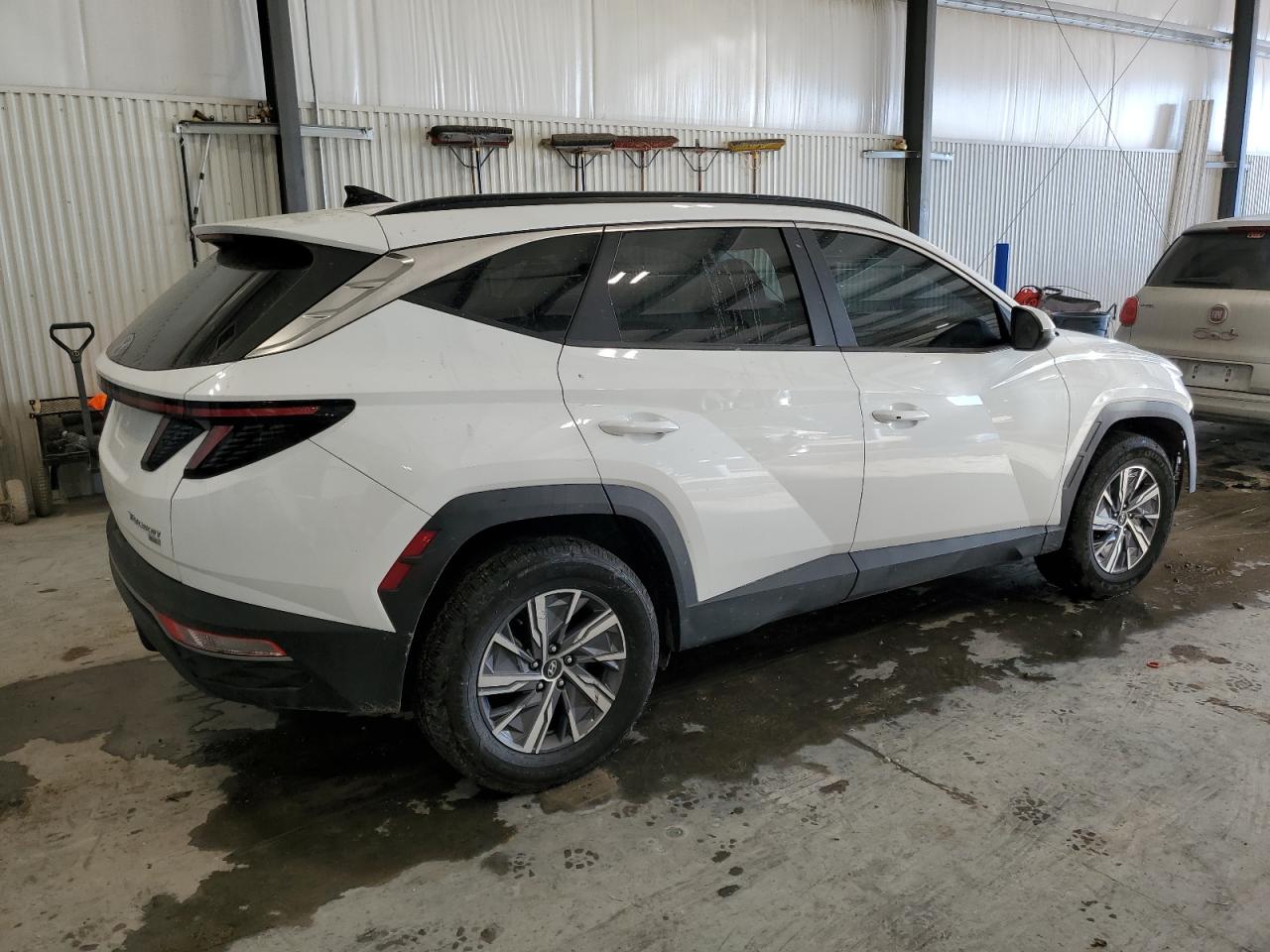 2022 HYUNDAI TUCSON BLUE VIN:KM8JBCA19NU030438