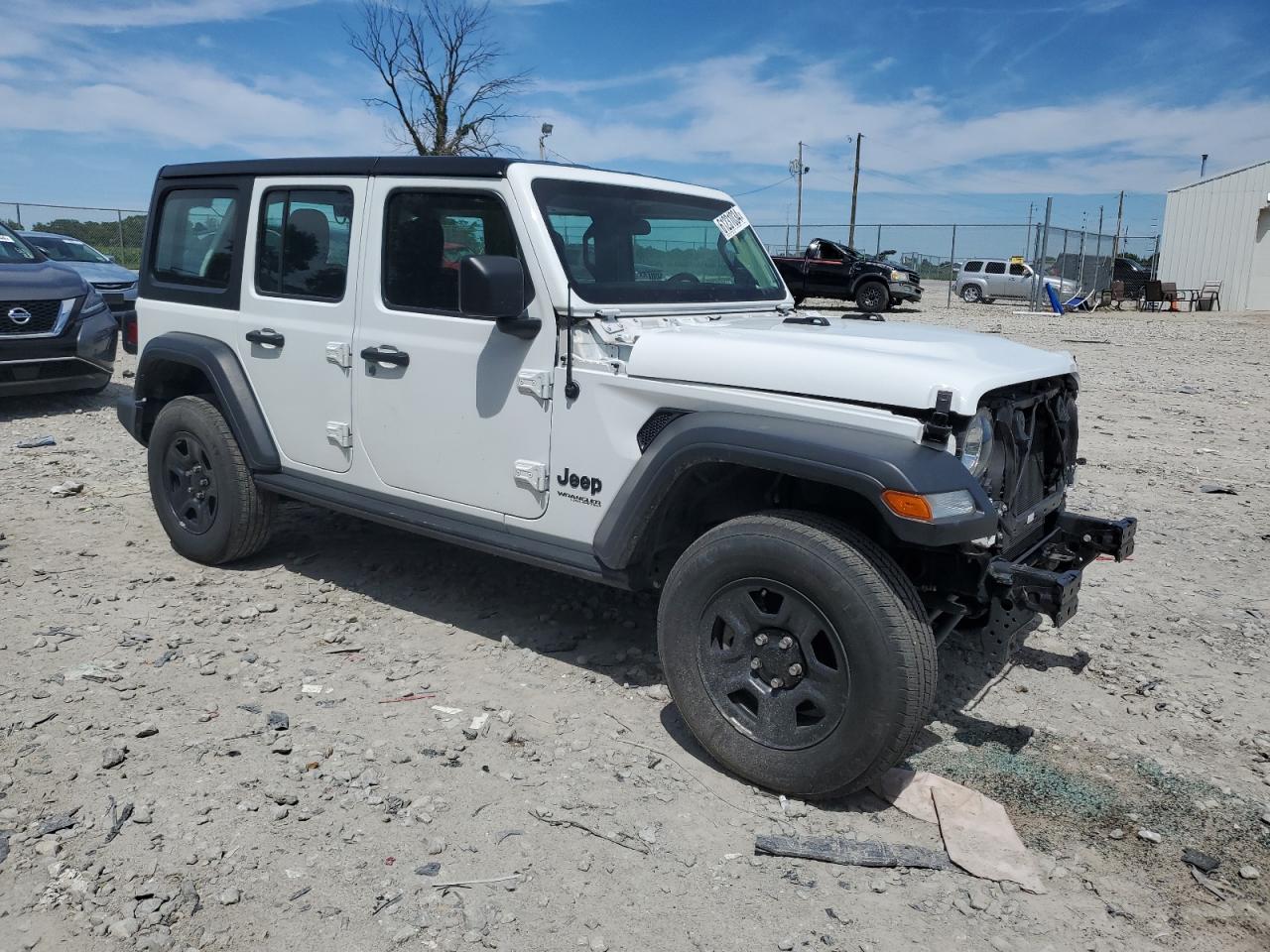 2022 JEEP WRANGLER UNLIMITED SPORT VIN:1C4HJXDG0NW185011