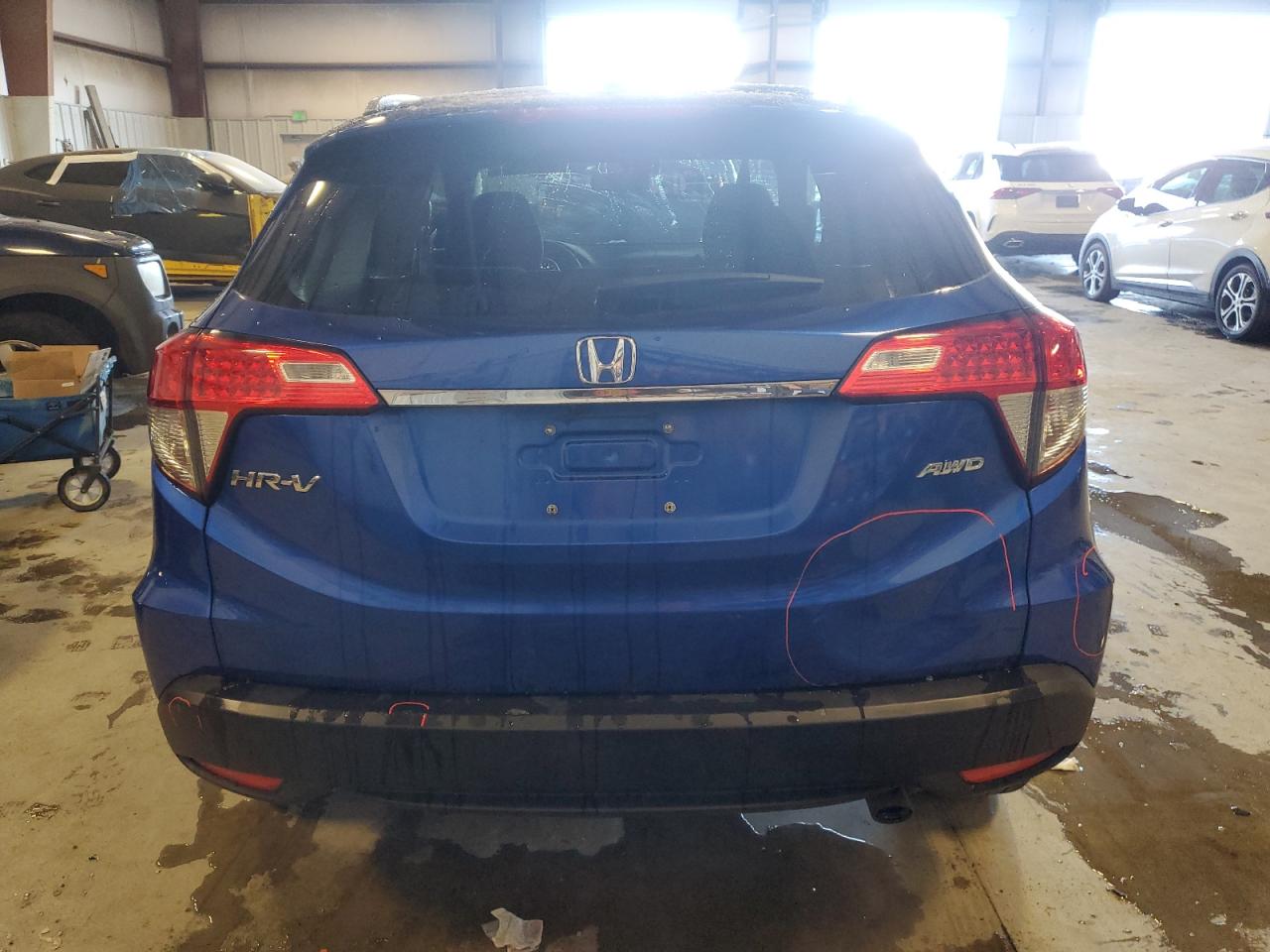 2022 HONDA HR-V EX VIN:3CZRU6H55NM736140
