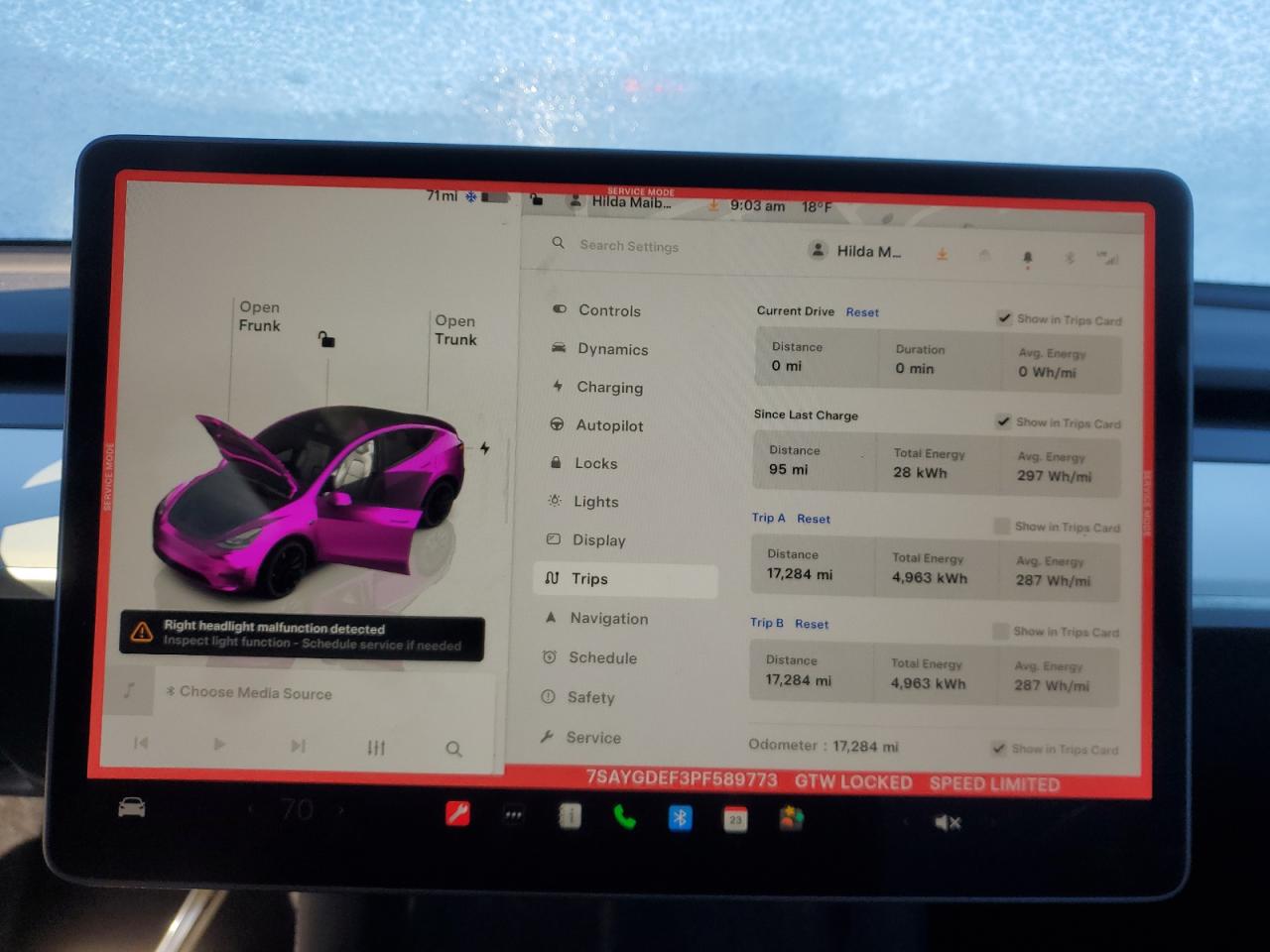 2023 TESLA MODEL Y  VIN:7SAYGDEF3PF589773