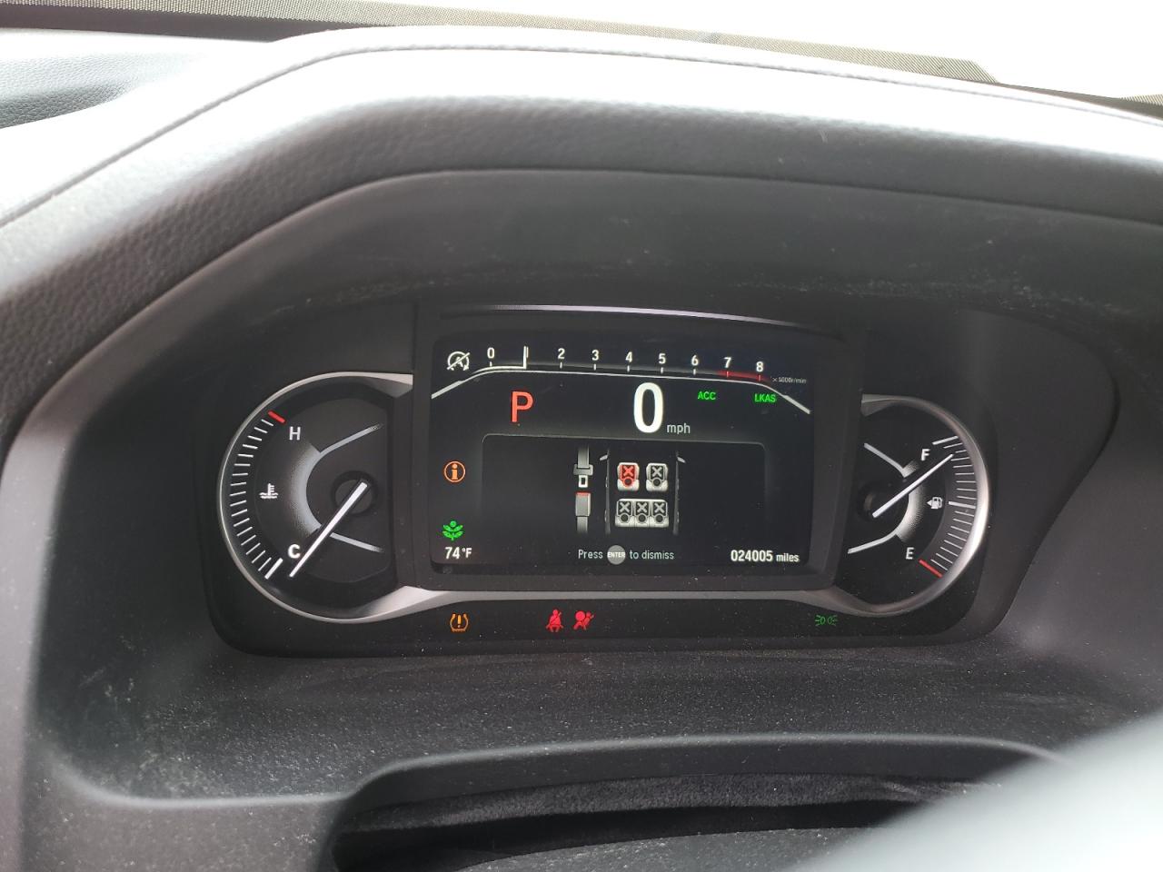2022 HONDA PASSPORT EXL VIN:5FNYF7H56NB004203