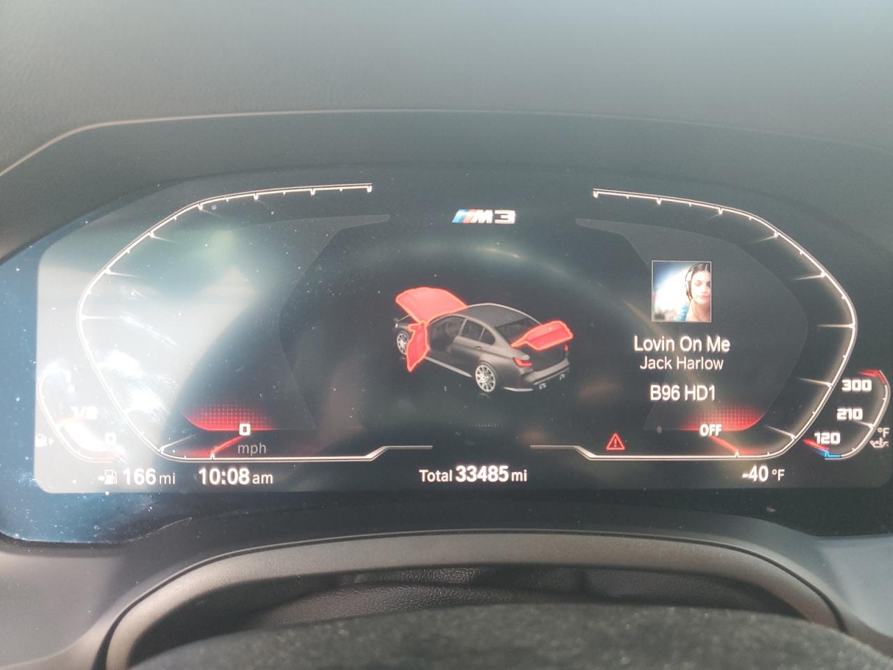 2022 BMW M3 COMPETITION VIN:WBS43AY09NFM43859