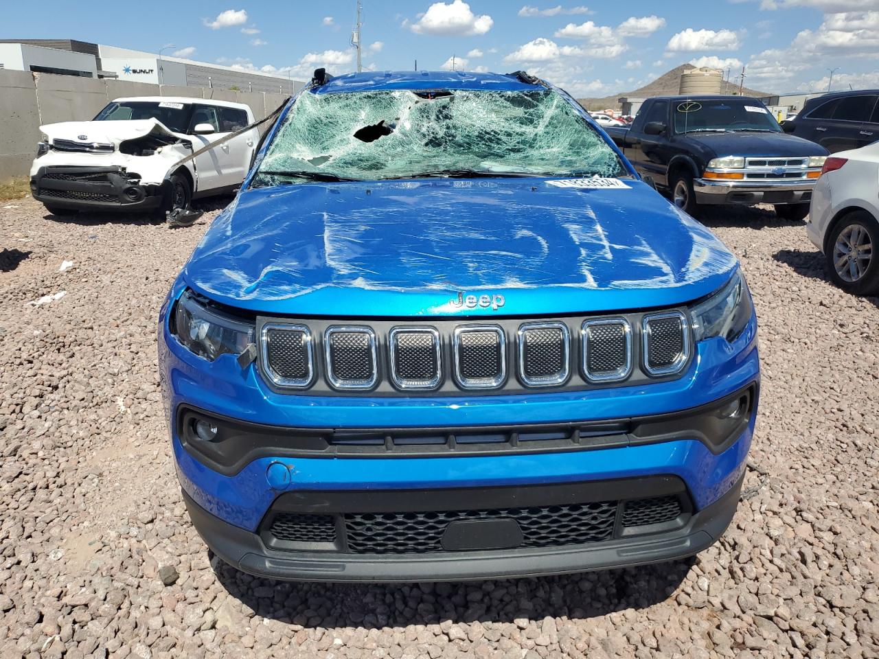 2022 JEEP COMPASS LATITUDE VIN:3C4NJCBBXNT214457