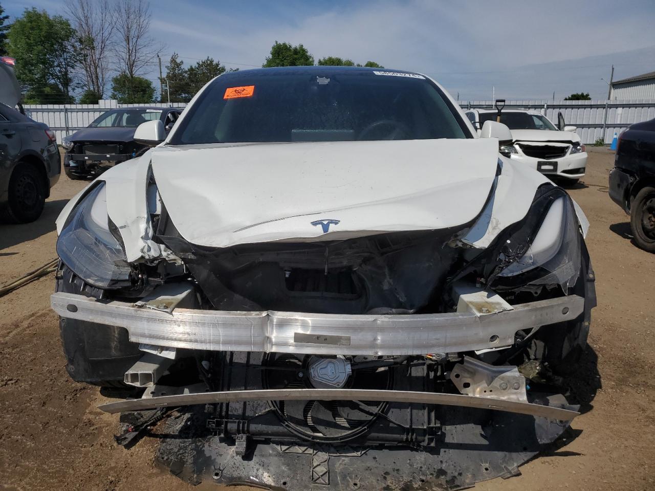 2022 TESLA MODEL 3  VIN:5YJ3E1EB1NF205561