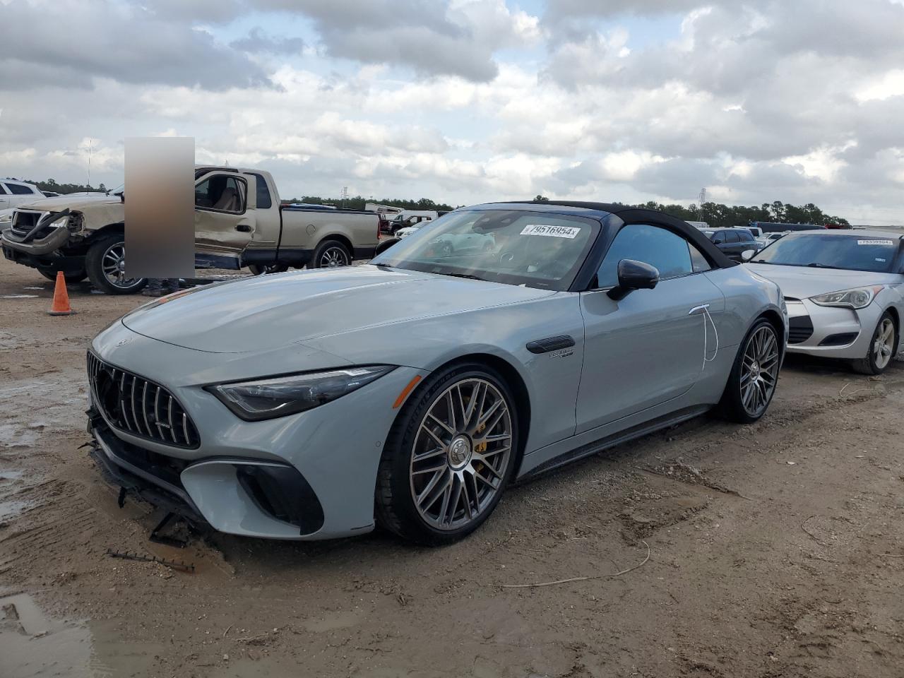 2022 MERCEDES-BENZ SL 55 AMG VIN:W1KVK8AB7NF011876