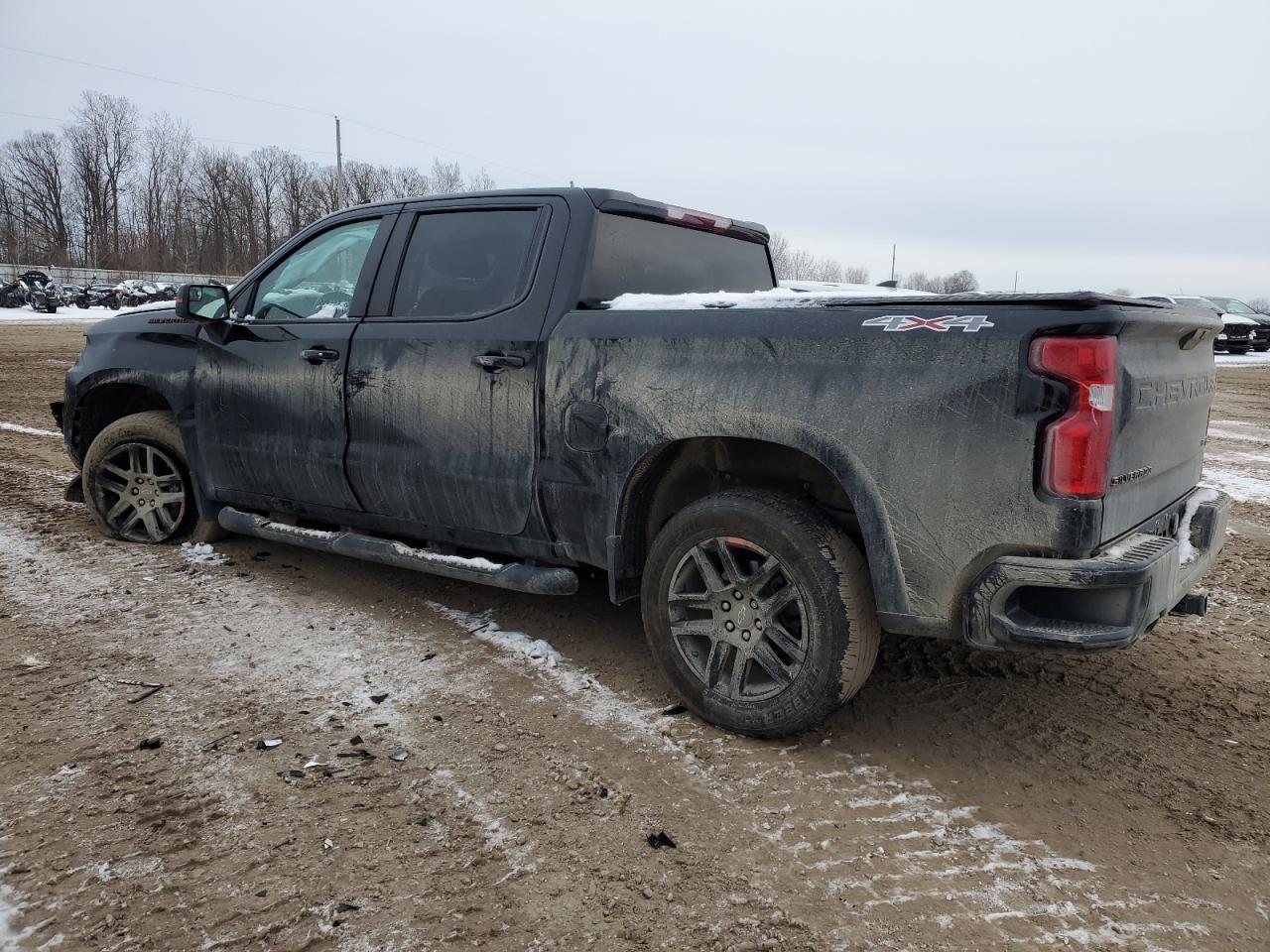2022 CHEVROLET SILVERADO LTD K1500 RST VIN:1GCUYEED1NZ179431