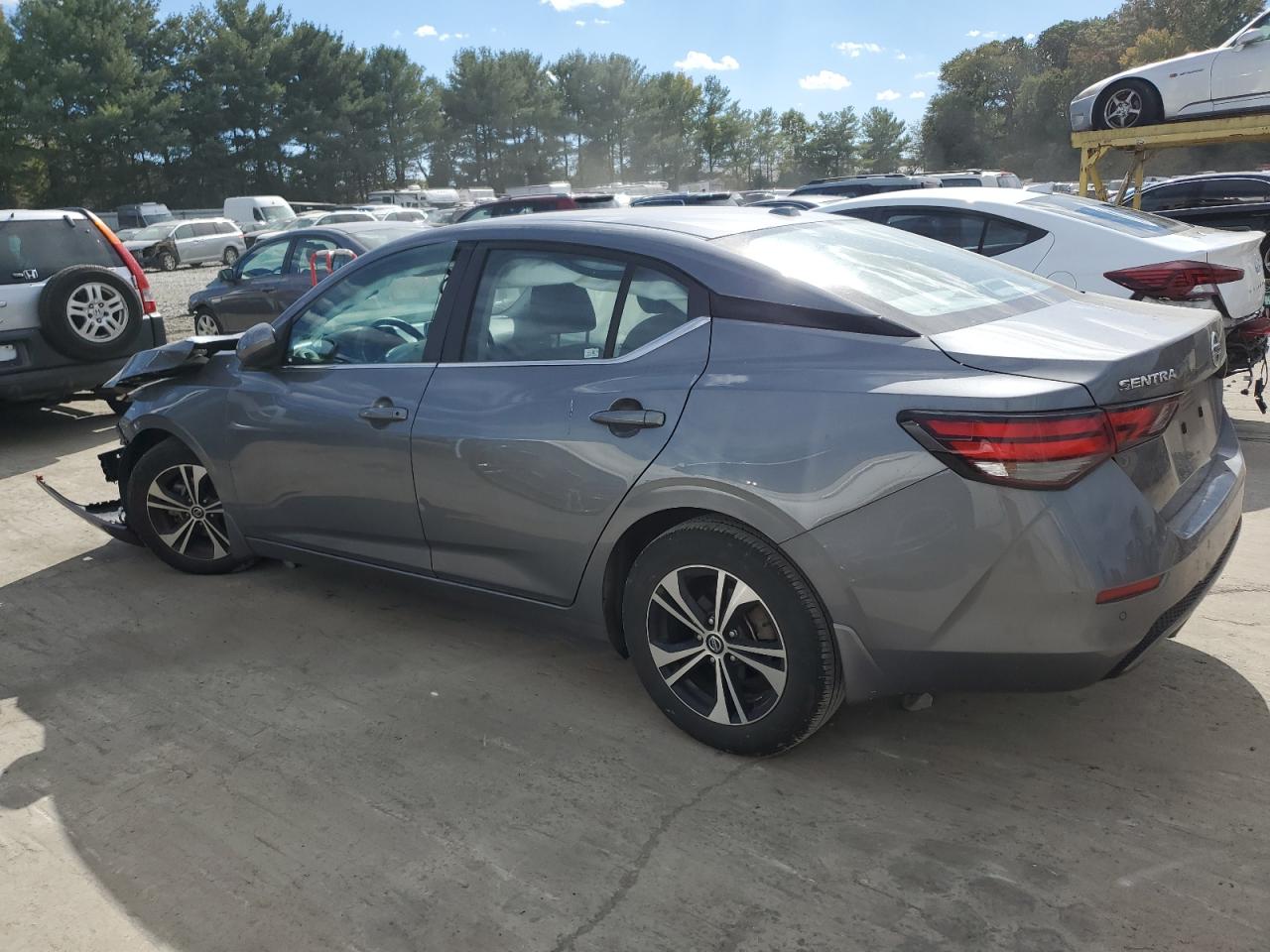 2022 NISSAN SENTRA SV VIN:3N1AB8CV5NY221937