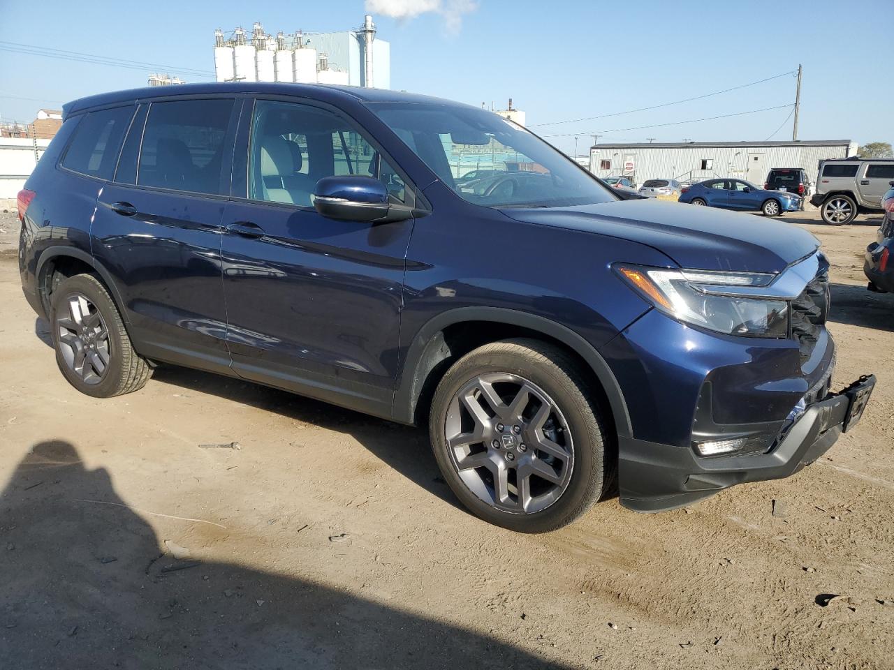 2022 HONDA PASSPORT EXL VIN:5FNYF8H52NB023983