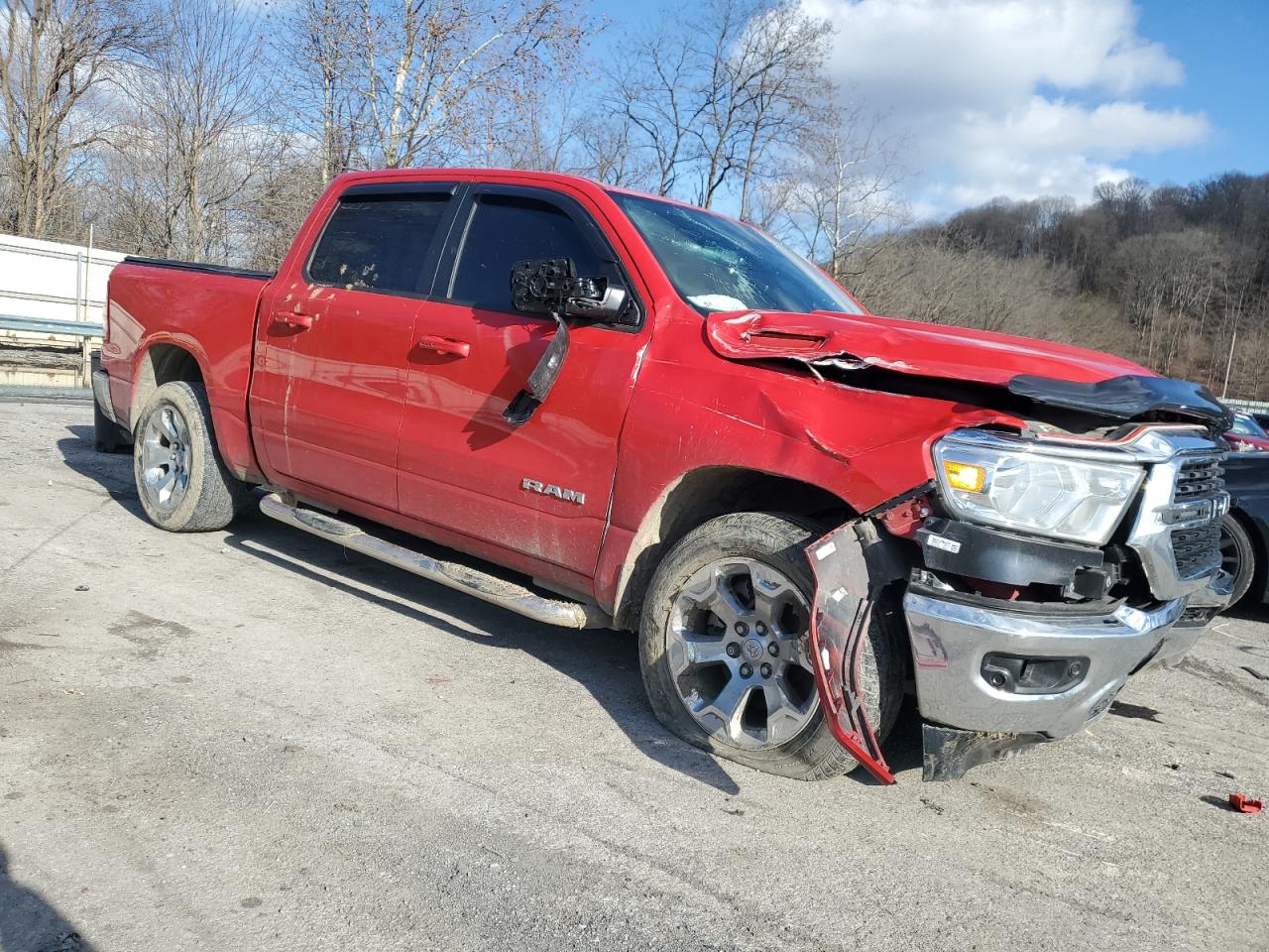 2022 RAM 1500 BIG HORN/LONE STAR VIN:1C6RRFFG3NN455883