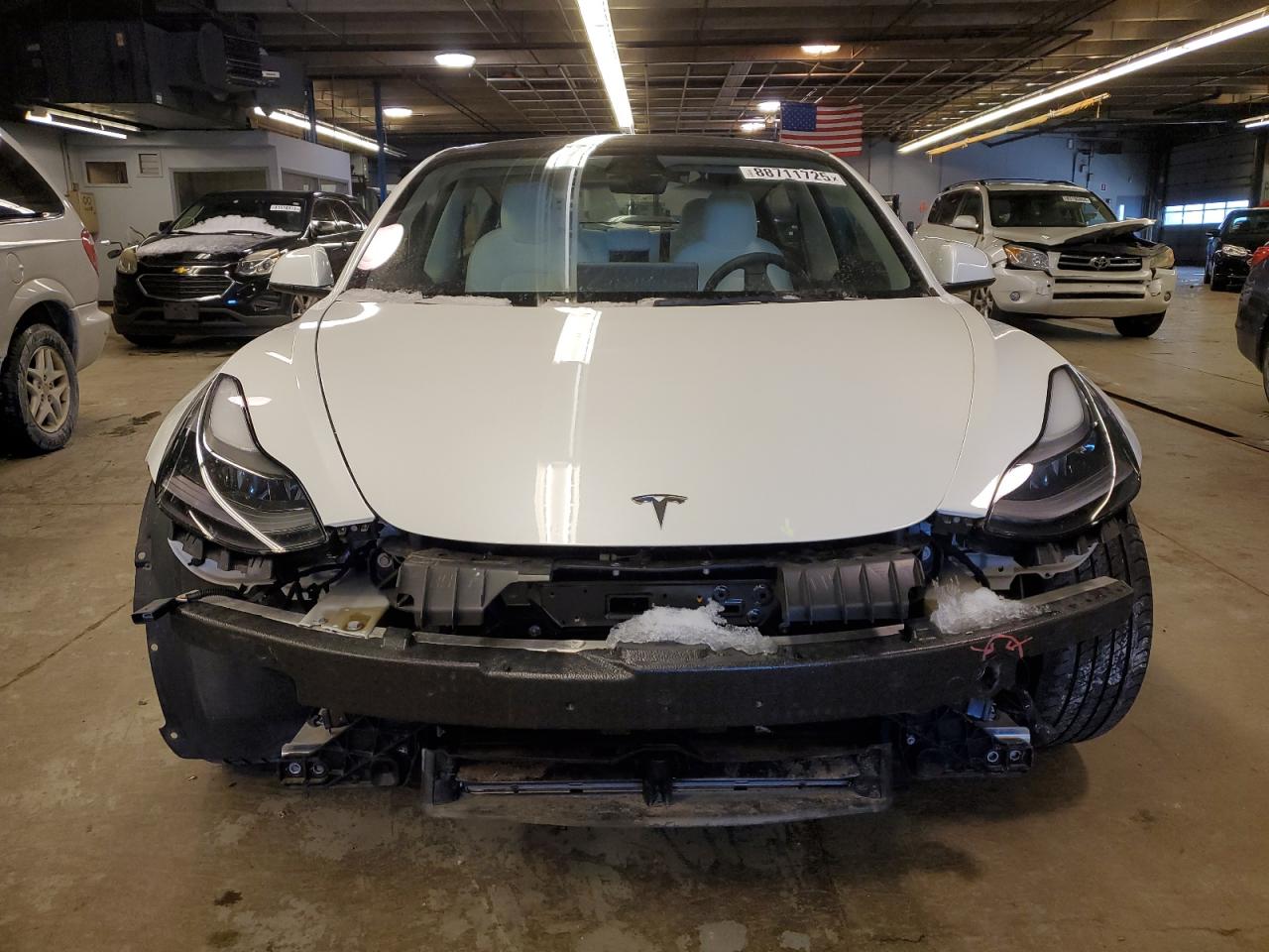 2022 TESLA MODEL 3  VIN:5YJ3E1EB9NF153676