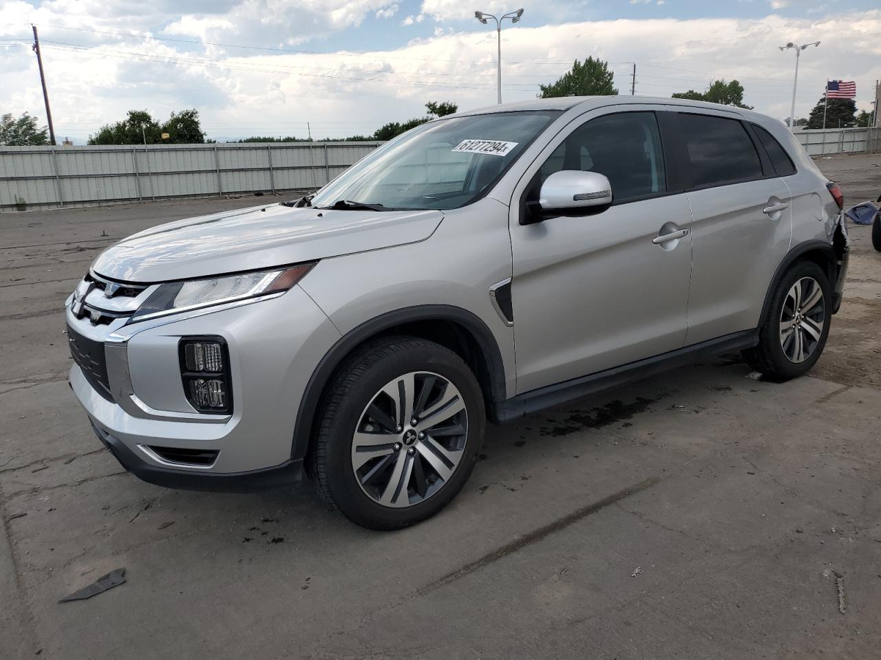 2022 MITSUBISHI OUTLANDER SPORT ES VIN:JA4ARUAU3NU007991