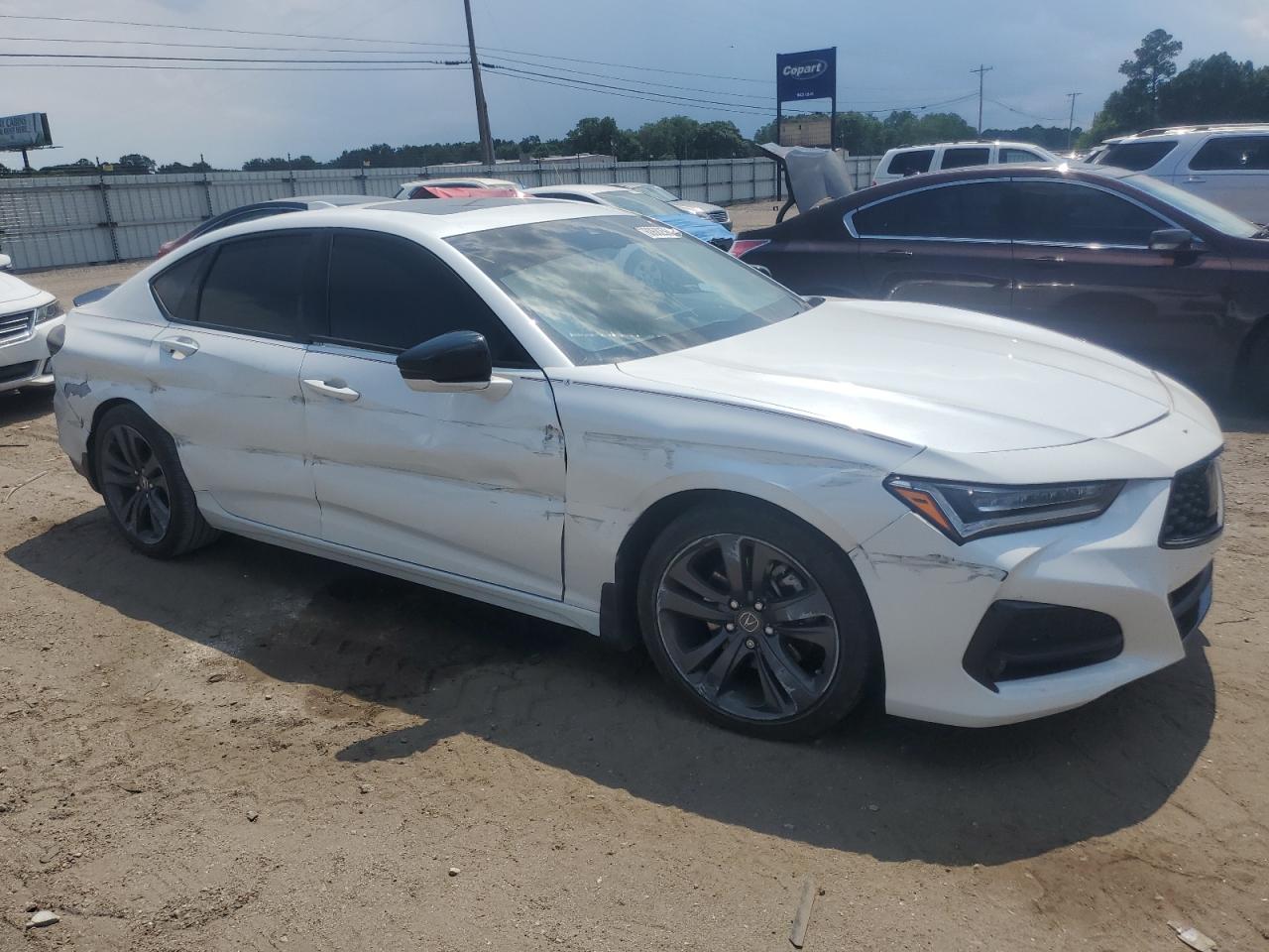 2022 ACURA TLX TECH A VIN:19UUB5F54NA006110