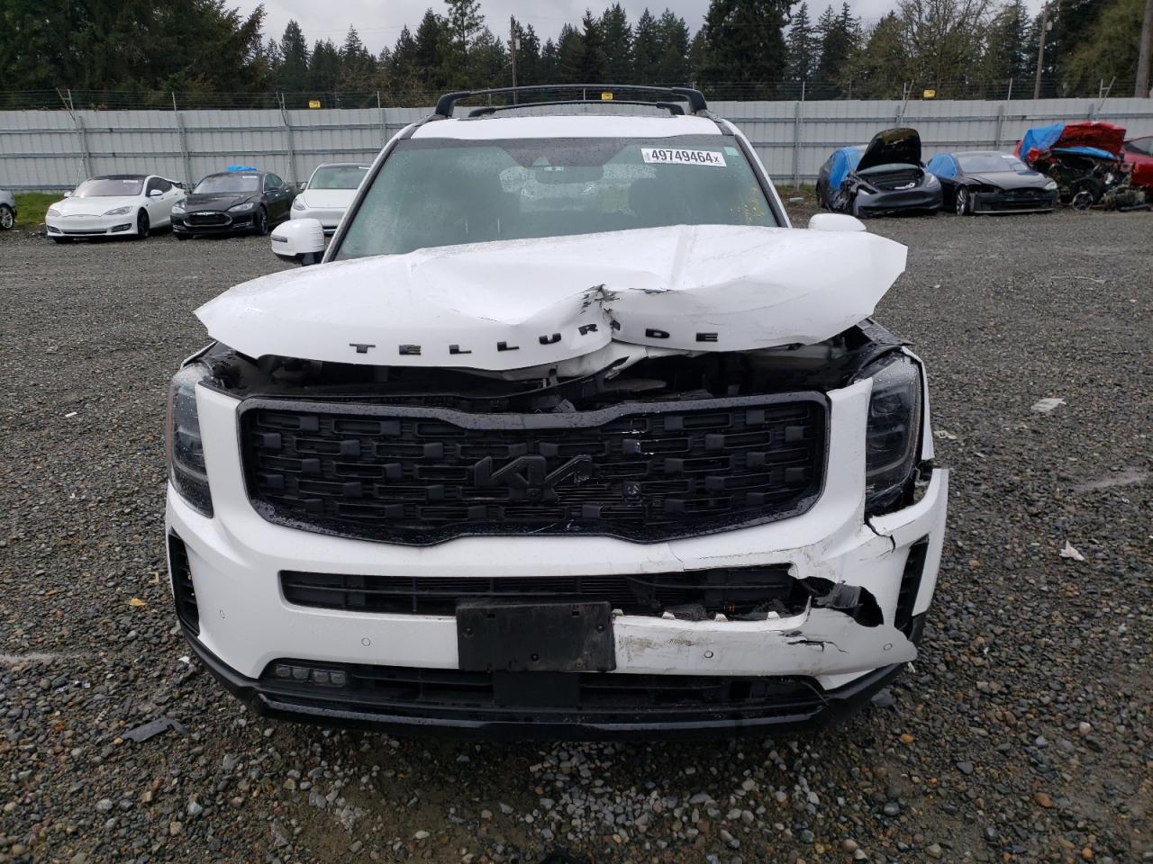 2022 KIA TELLURIDE SX VIN:5XYP5DHC9NG221829