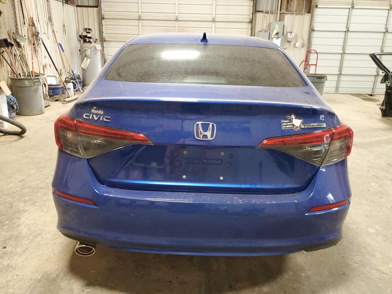 2023 HONDA CIVIC TOURING VIN:2HGFE1F92PH317695