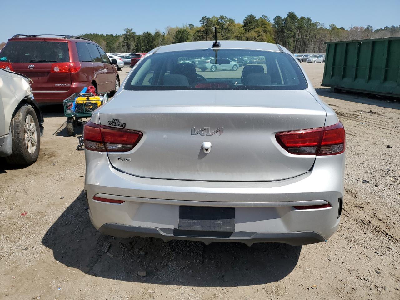 2022 KIA RIO LX VIN:3KPA24AD6NE477327