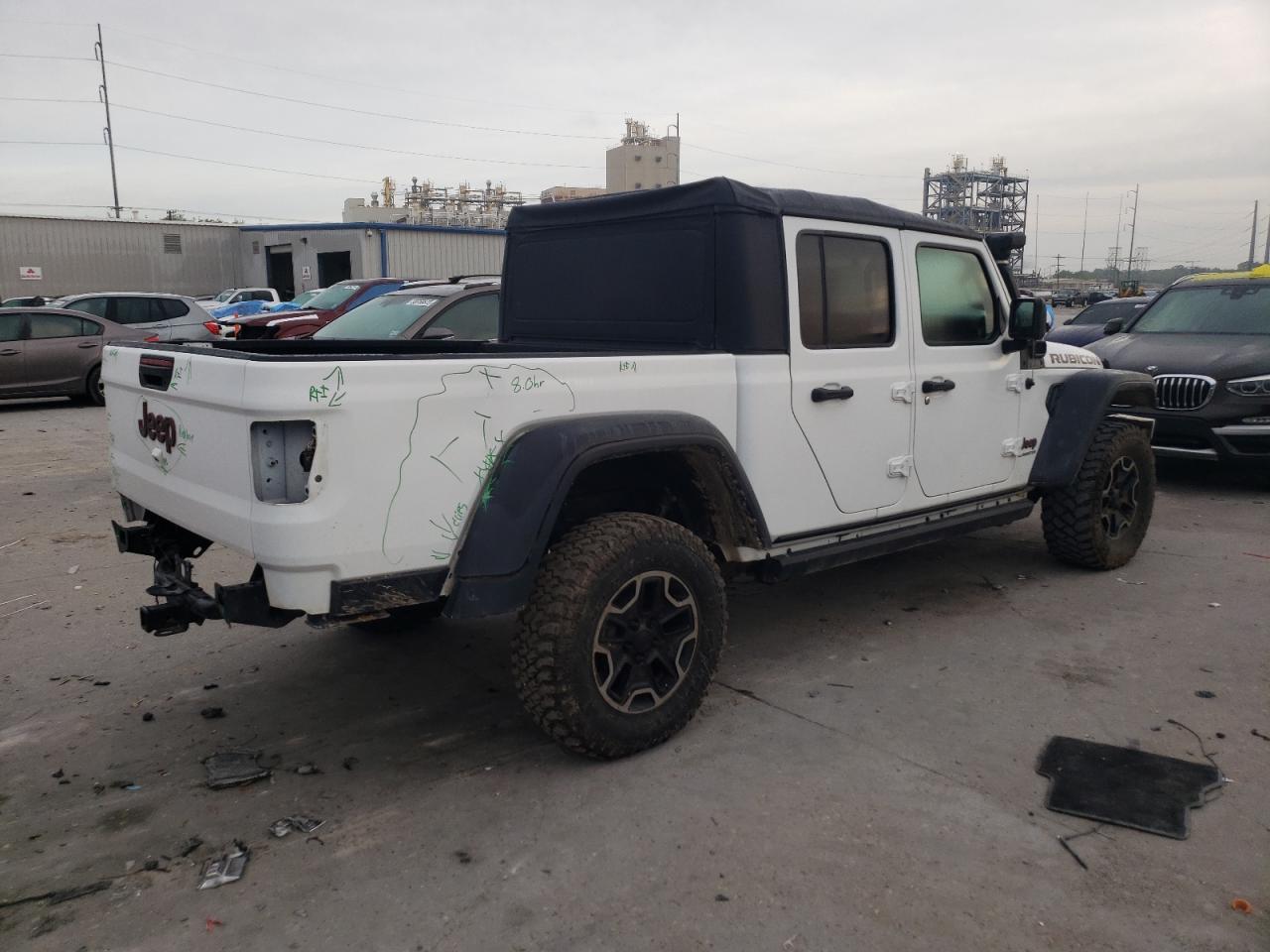 2022 JEEP GLADIATOR RUBICON VIN:1C6JJTBGXNL173793
