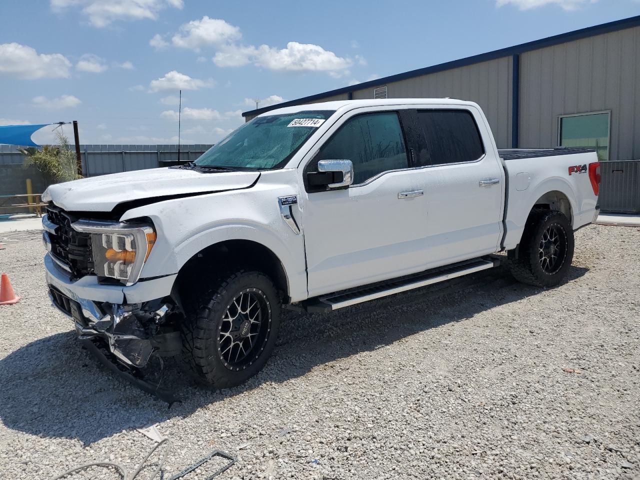 2022 FORD F150 SUPERCREW VIN:1FTFW1E82NKF15252